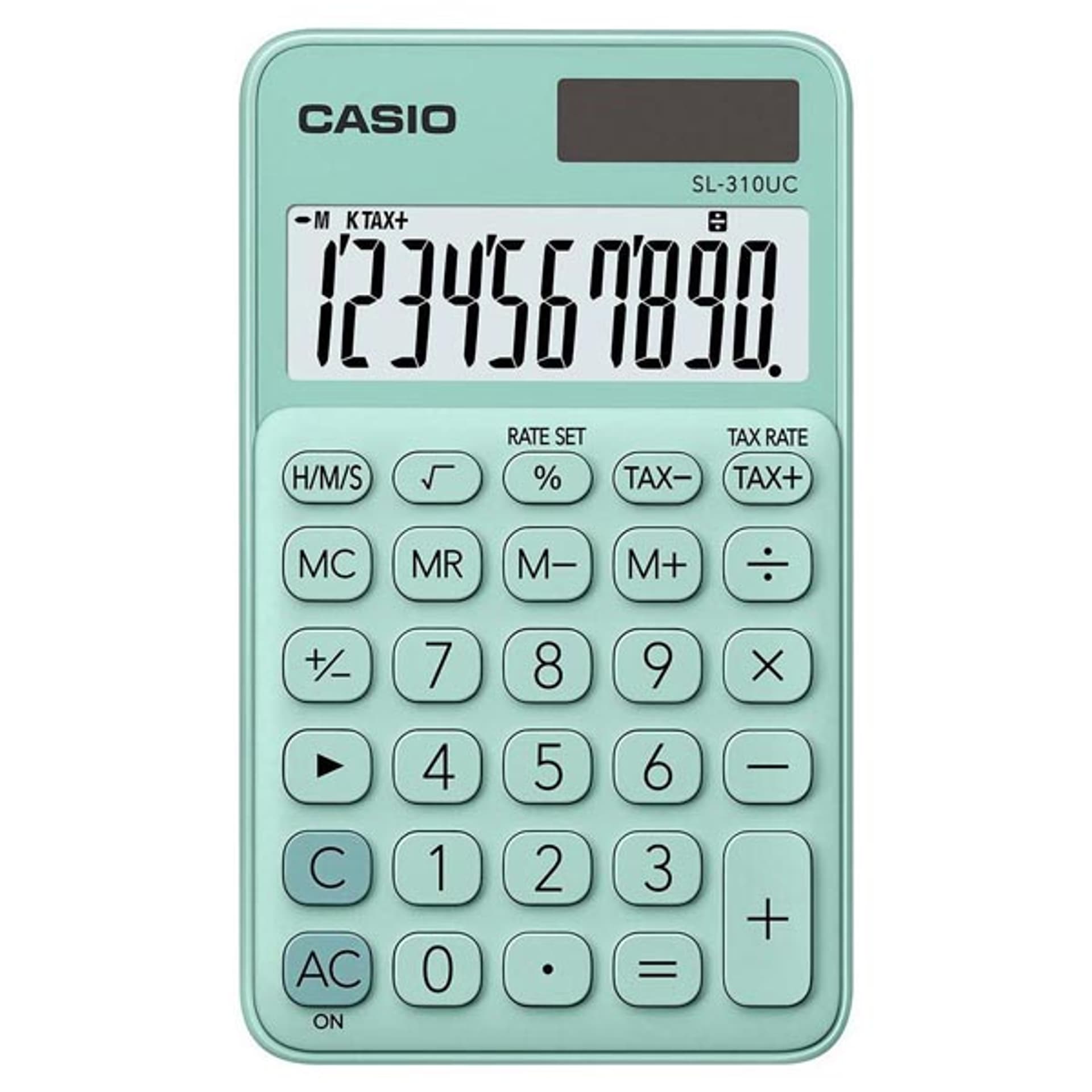

Kalkulator Casio SL-310UC-GN-S, zielony. (1LM)