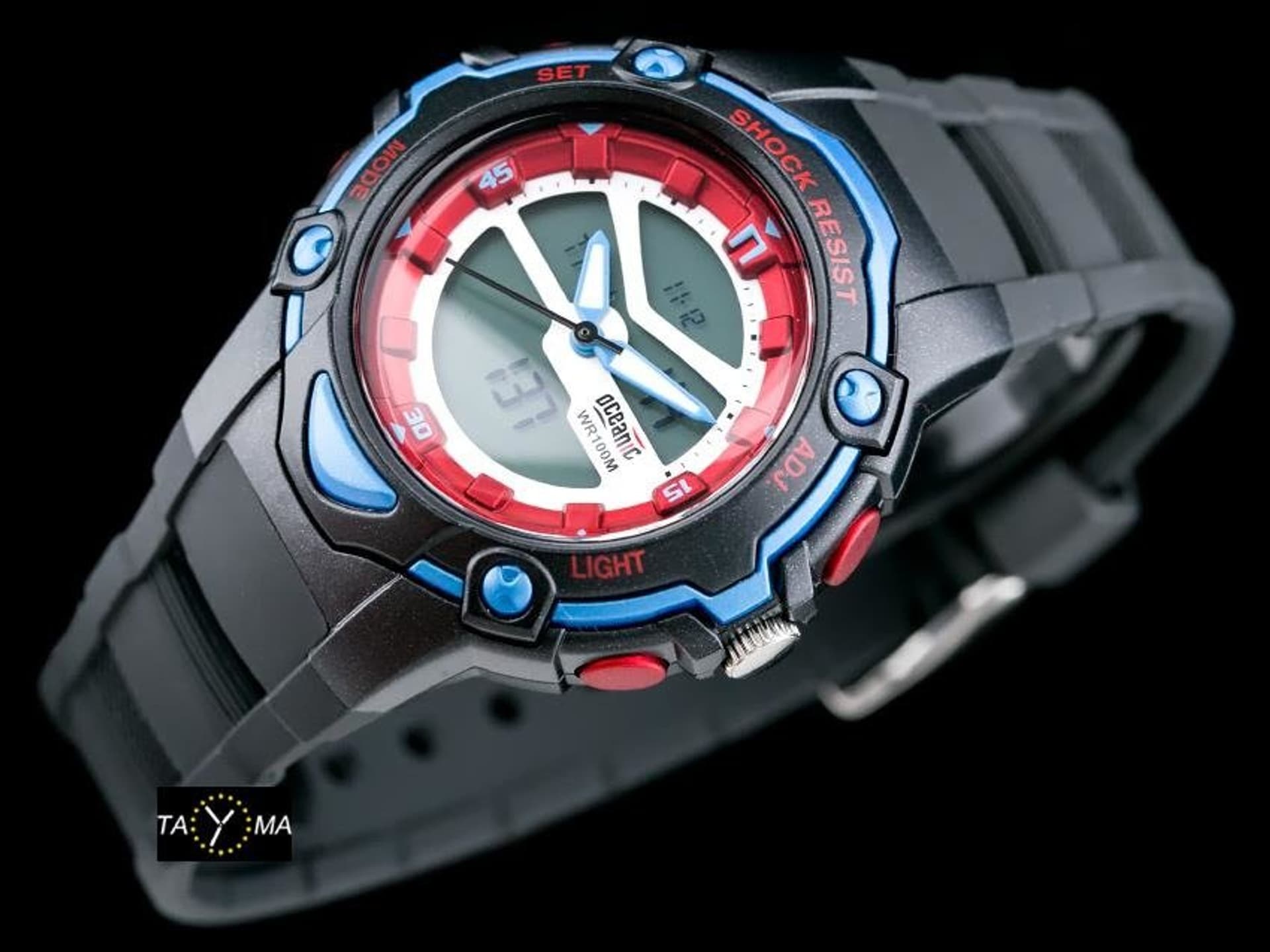 

ZEGAREK DAMSKI OCEANIC AD1035 - MULTITIME - WR100 (ze512a)