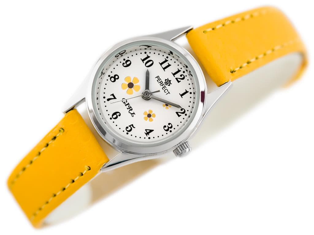 

ZEGAREK DZIECIĘCY PERFECT G141 - yellow/silver (zp804c)