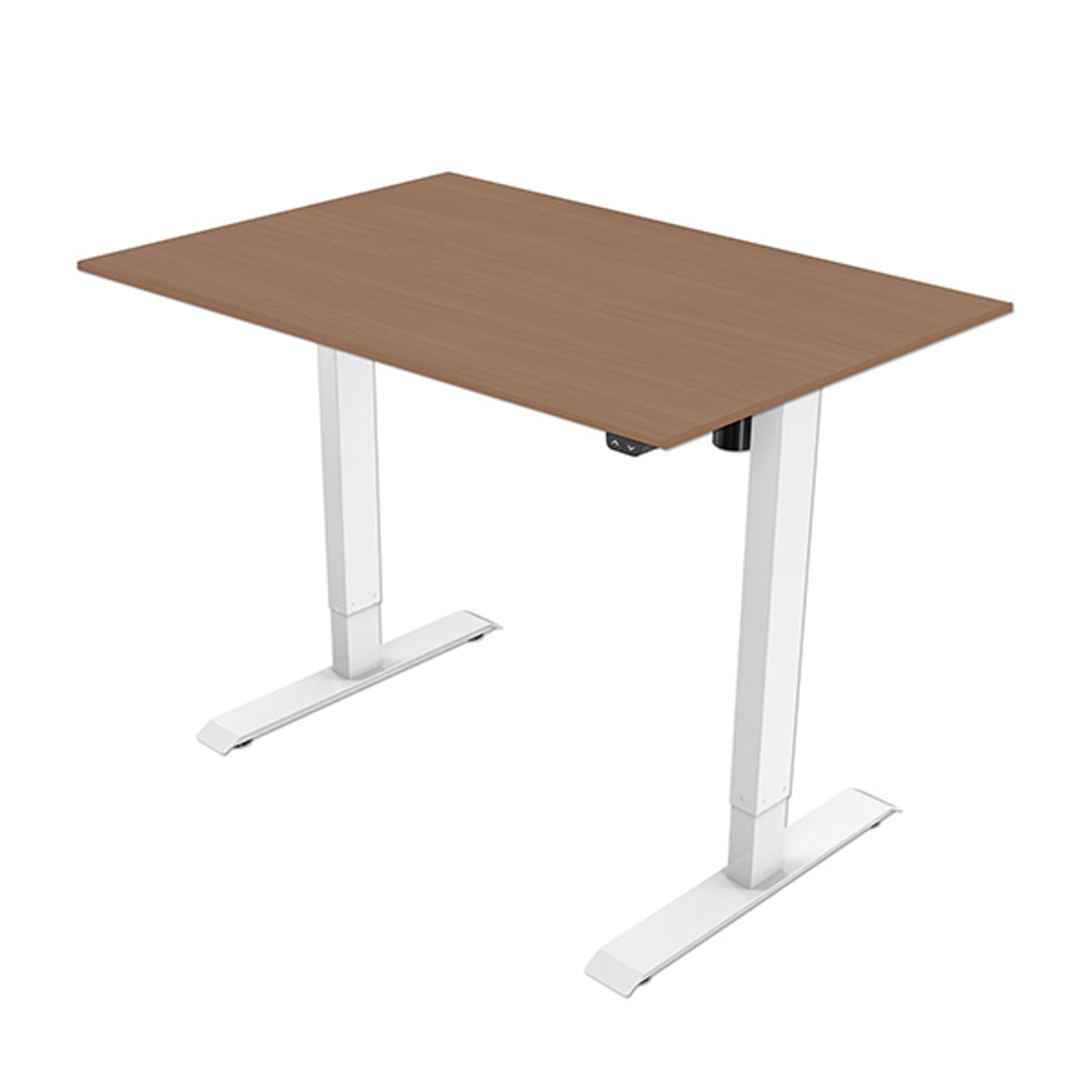 

Biurko, elektycznie regulowany, buk, 75x140cm, regulacja rozstawu 500mm, biały, 70 kg nośność, ergo