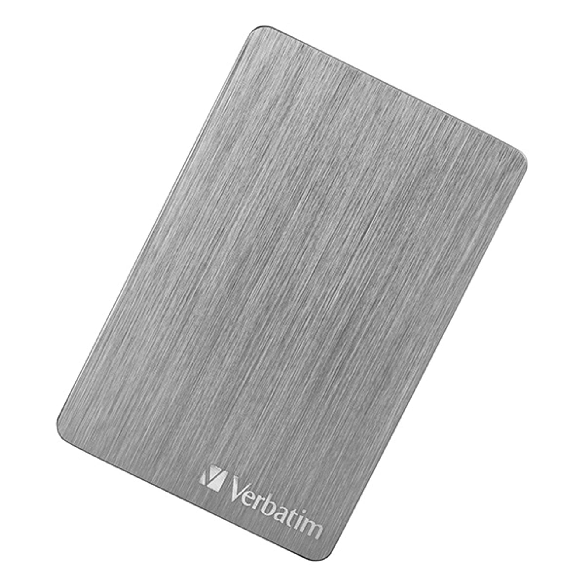 

Verbatim zewnętrzny dysk twardy, Store,n,Go ALU Slim, 2.5", USB 3.0, 2TB, 53665, szary, szczotkowane aluminium