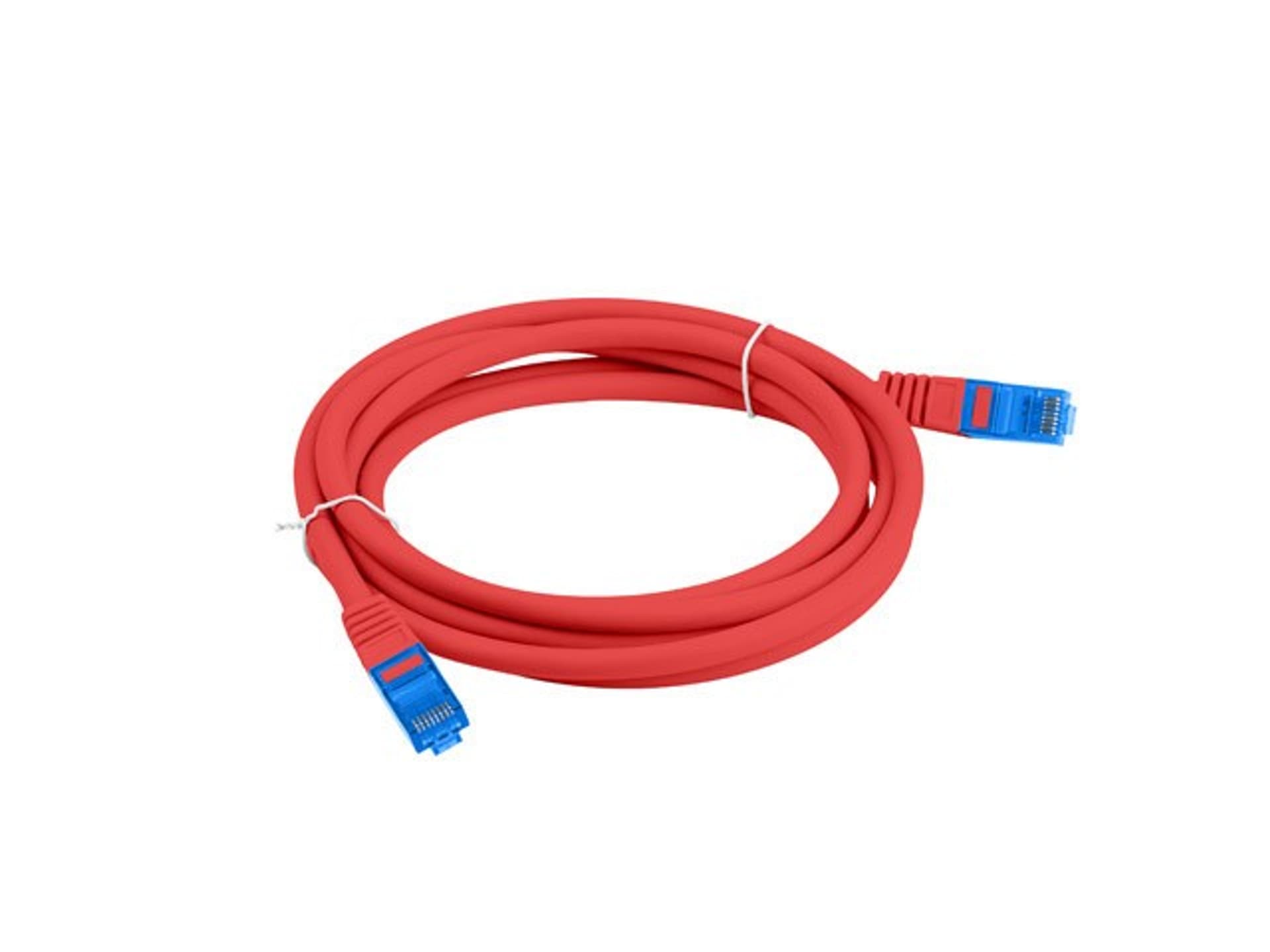 

Patchcord kat.6a S/FTP CCA 1.0m Czerwony