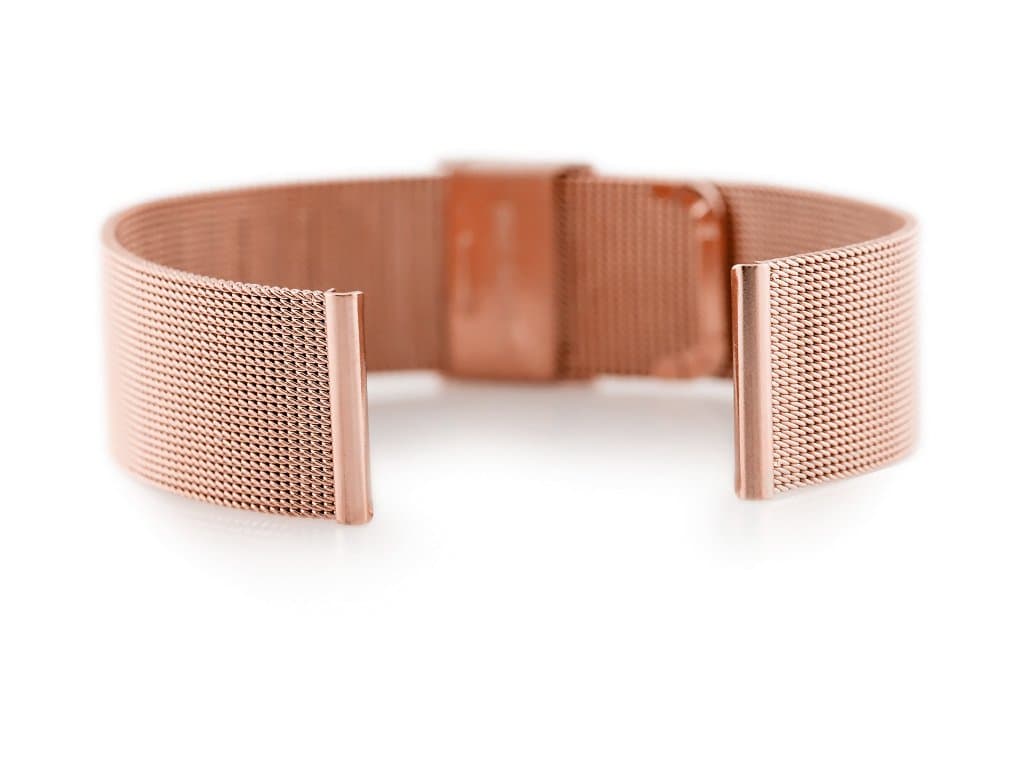 

Bransoleta 301RG - siatka HQ - rosegold - 18mm