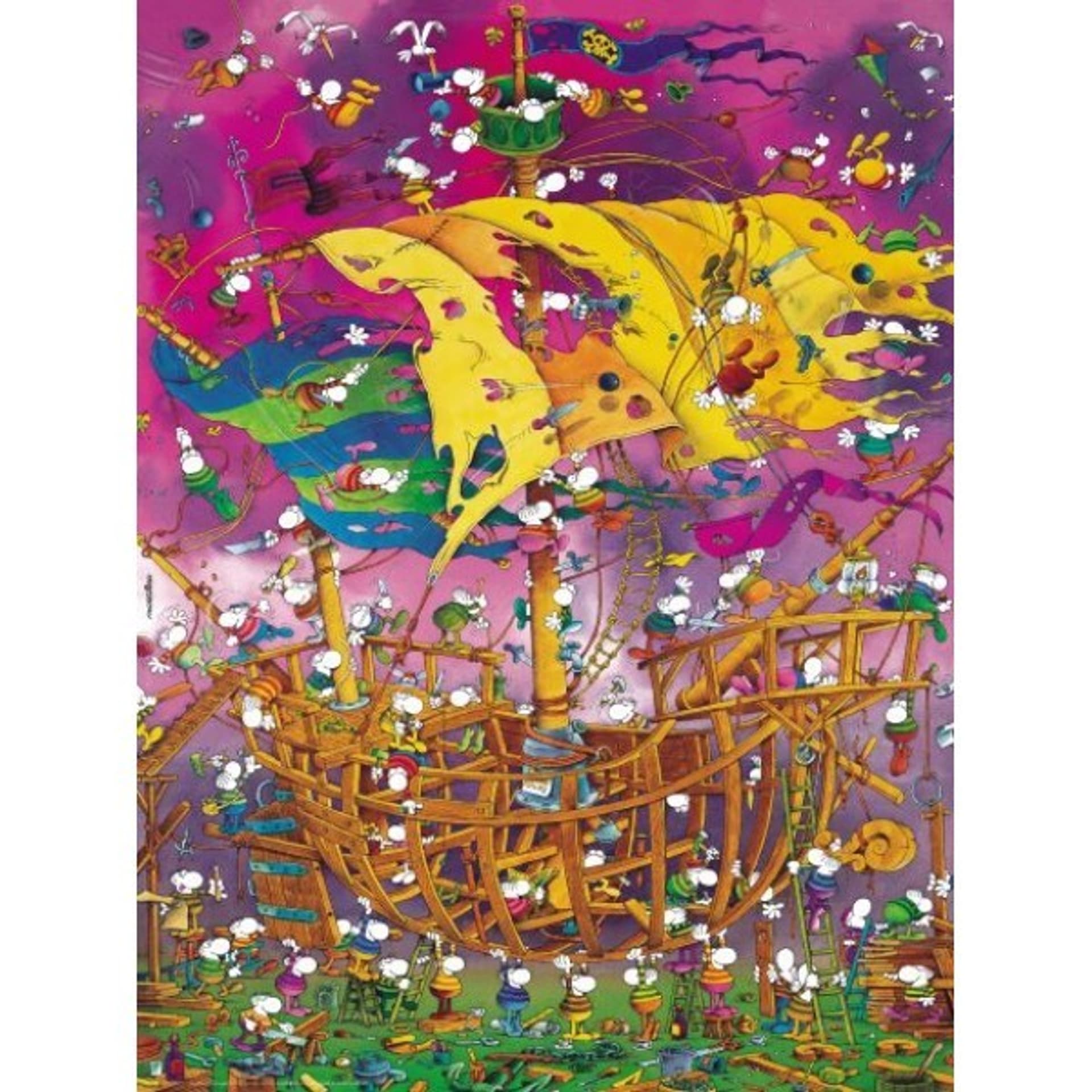 

Puzzle 1500 elementów Uratujmy statek