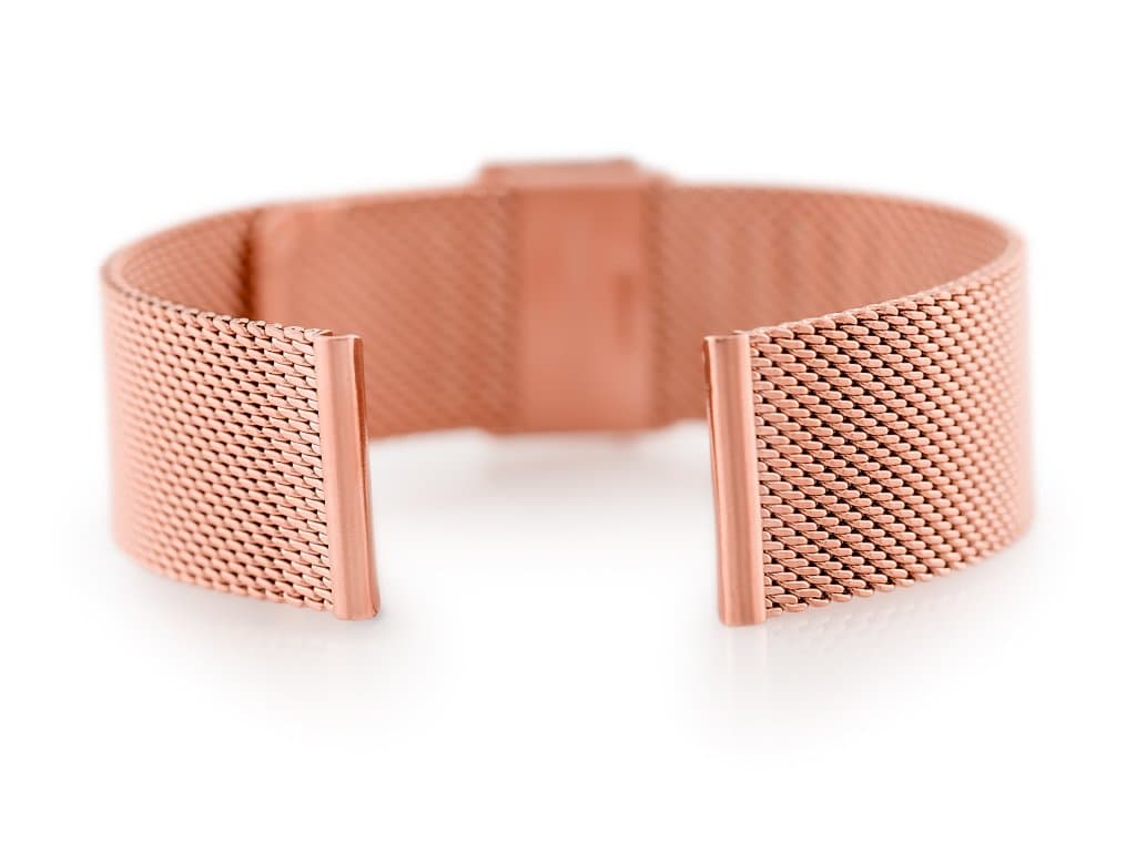 

Bransoleta 302RG - siatka HQ - rosegold - 18mm