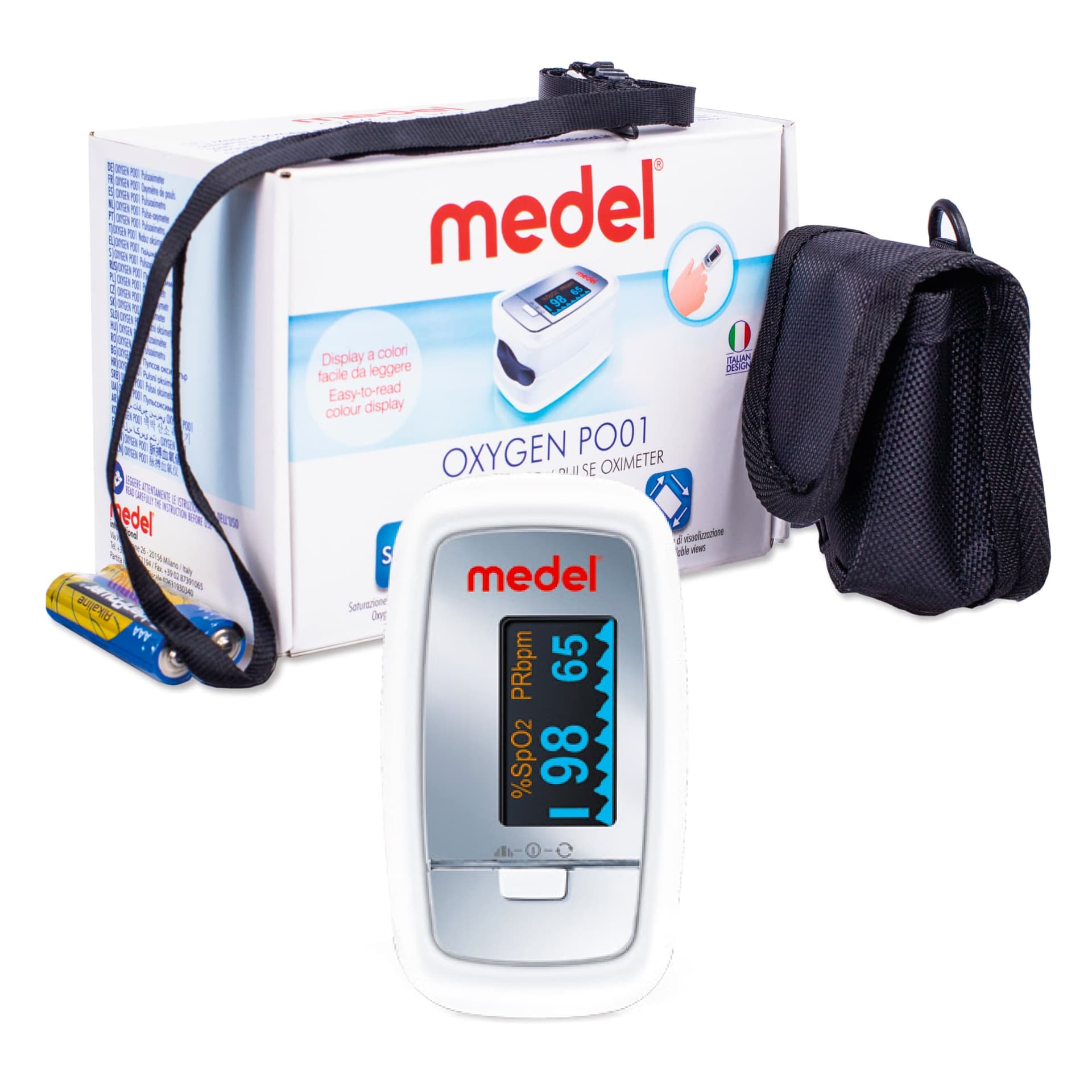 

MEDEL Oxygen PO 01 Pulsoksymetr napalcowy