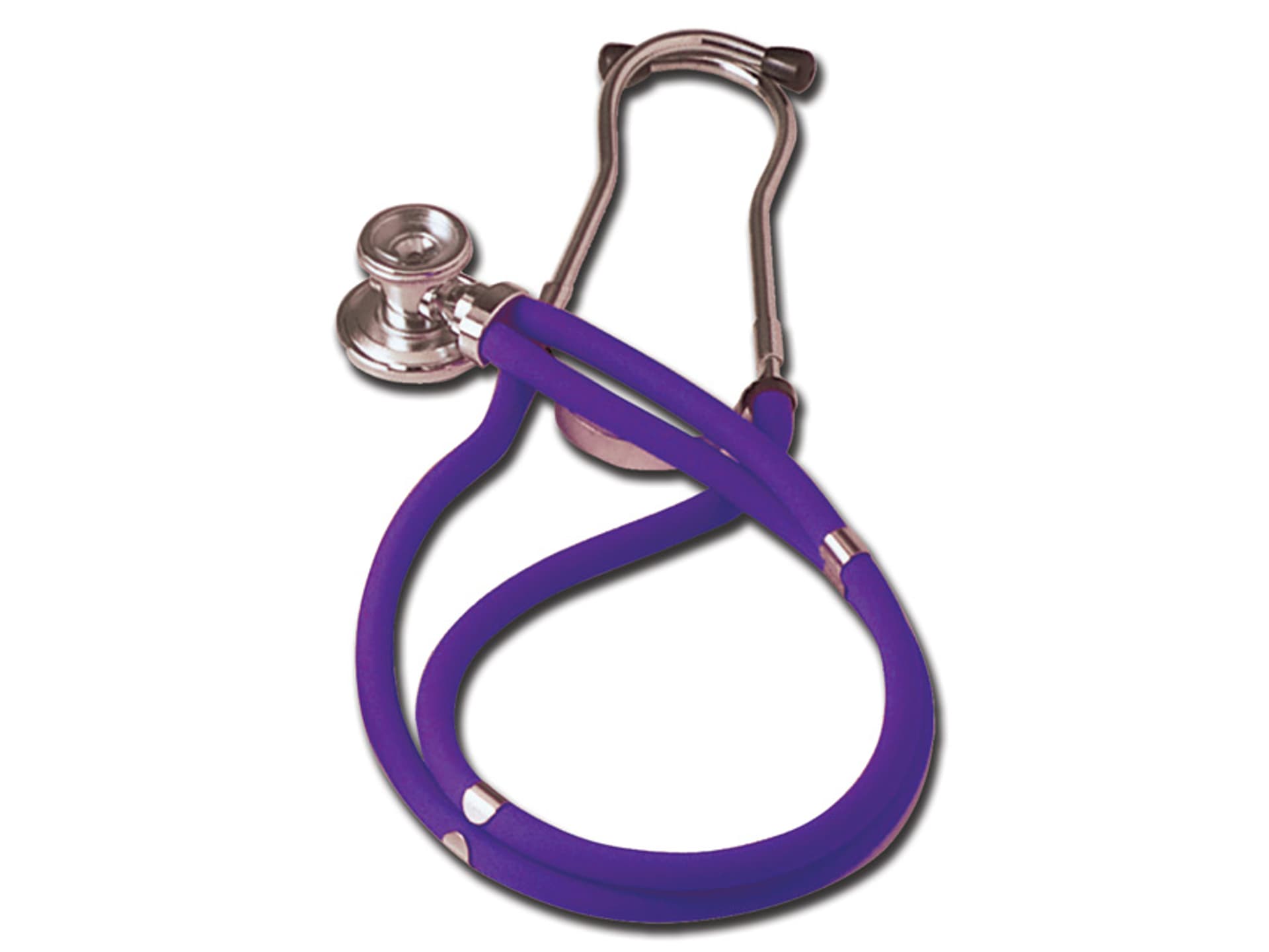 

JOTARAP DOUBLE HEAD/TUBE STETHOSCOPE - fioletowy Stetoskop internistyczny