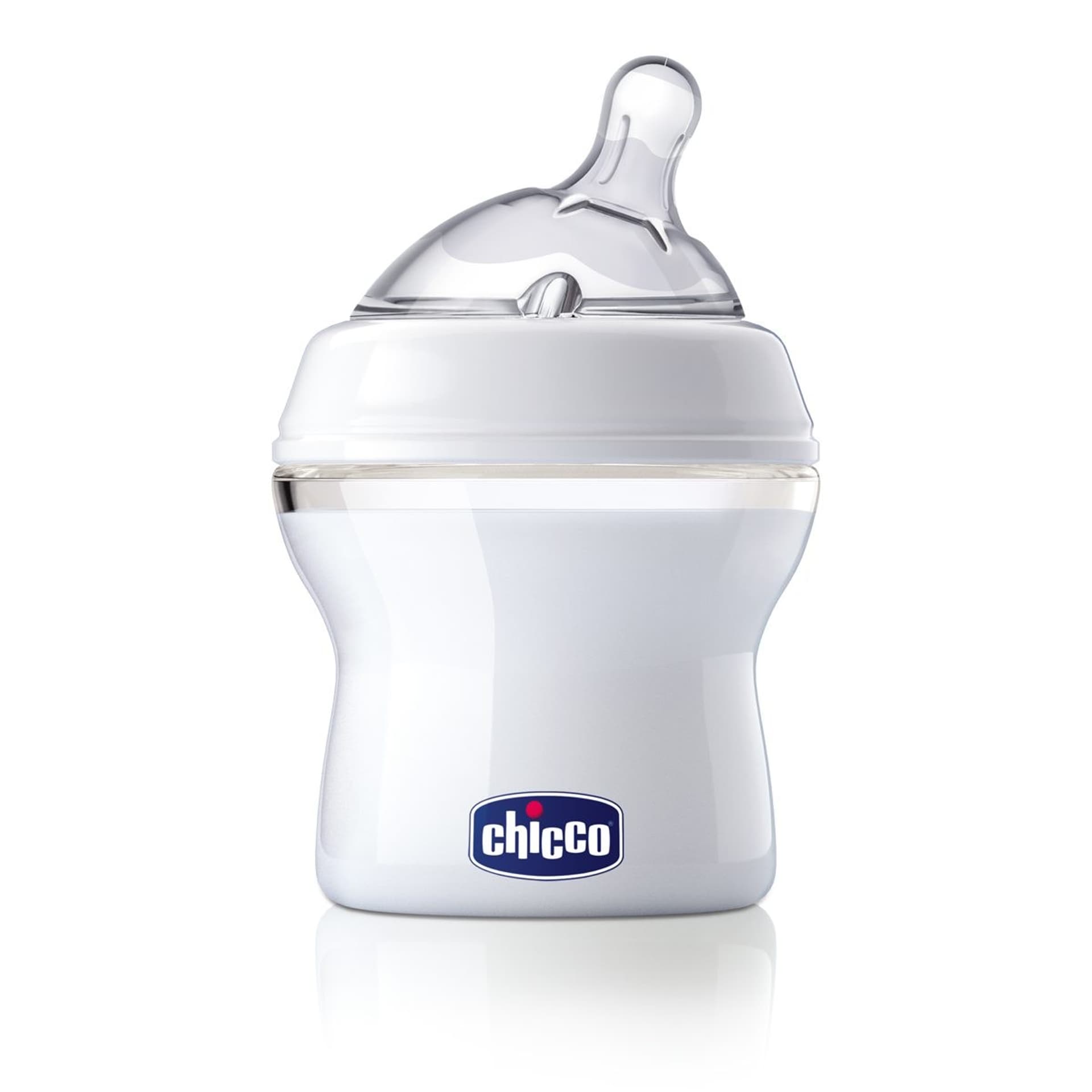 

Chicco NaturalFeeling Natural-150 ml smoczek silikonowy, przepływ wolny 0+ Butelka do karmienia - natural