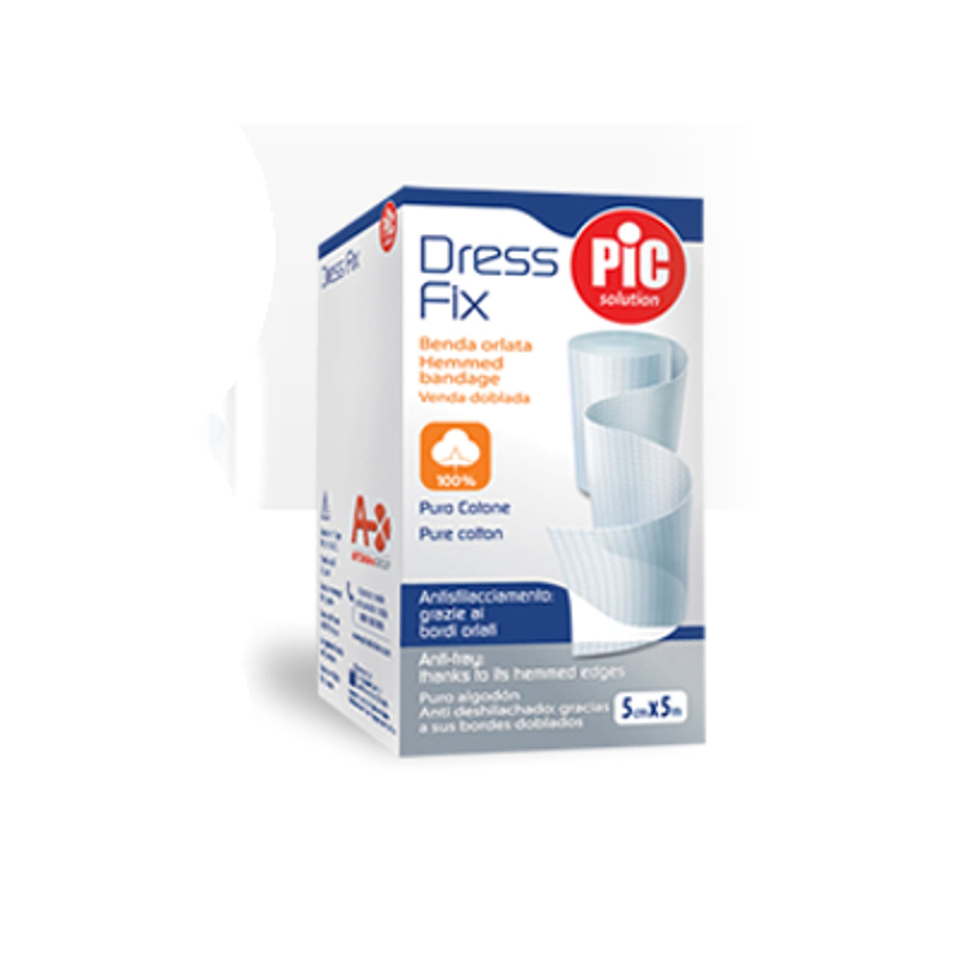 

PIC Dress Fix -5m x 5cm Bandaż obrębiony 100% bawełny