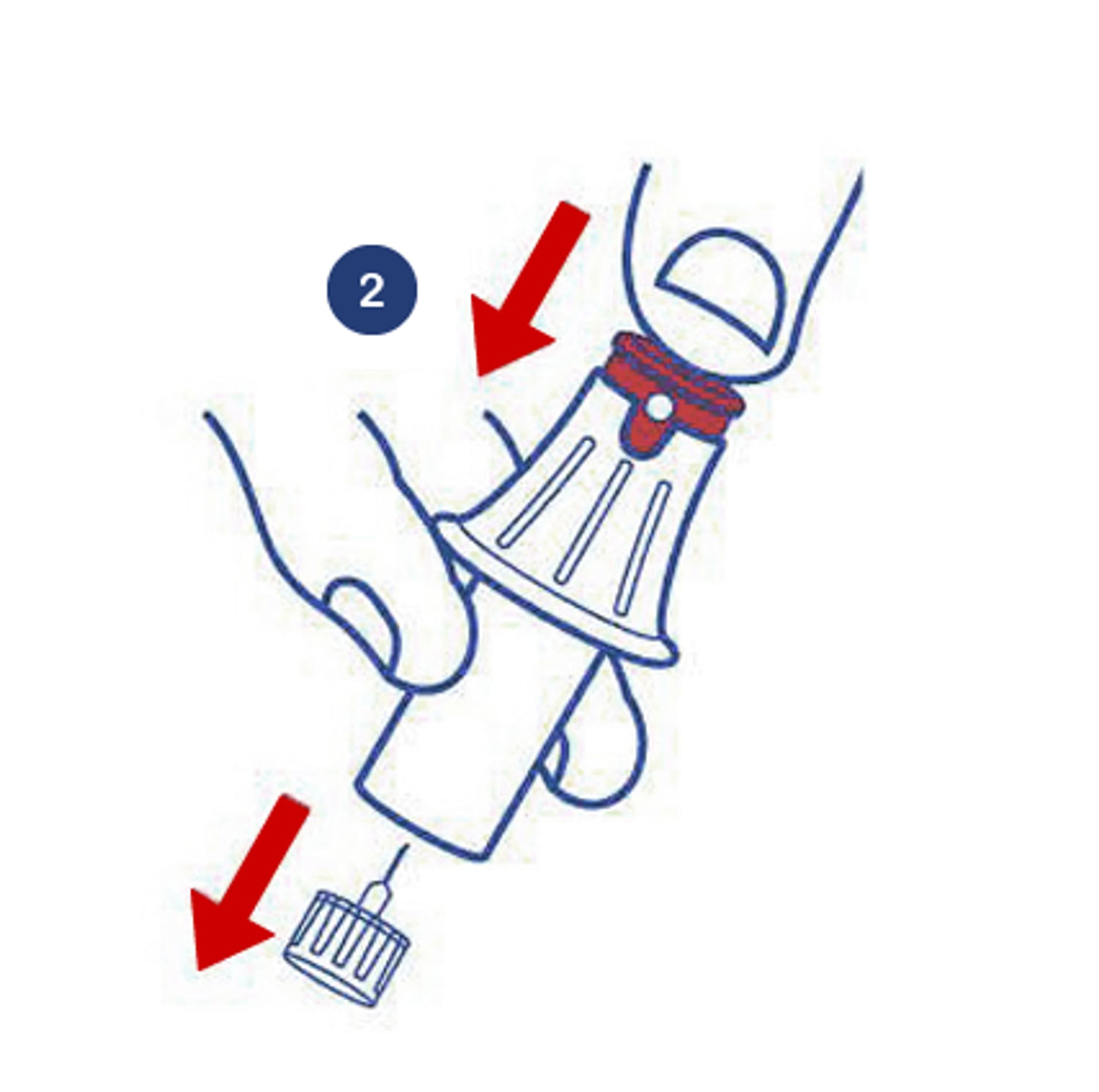 

PIC Insupen Safe Remover Ściągacz igieł insulinowych Ściągacz igieł insulinowych