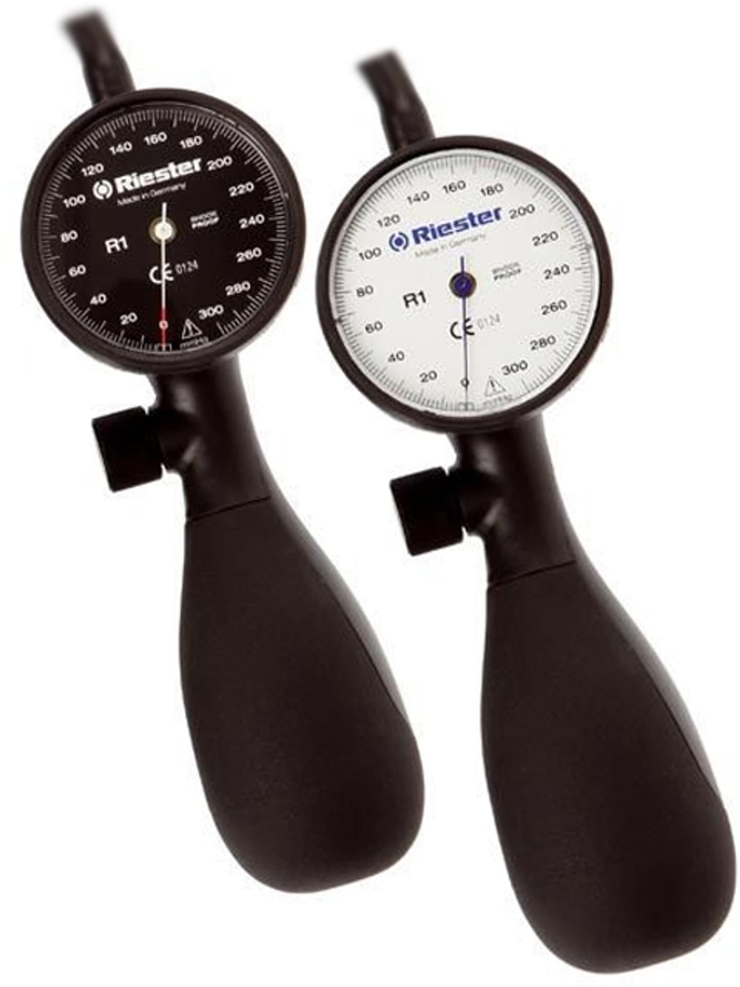 

Riester R1 Shock - Proof 13 - 20 cm Zegarowy ciśnieniomierz do karetki 1250-154 do R1 biała skala