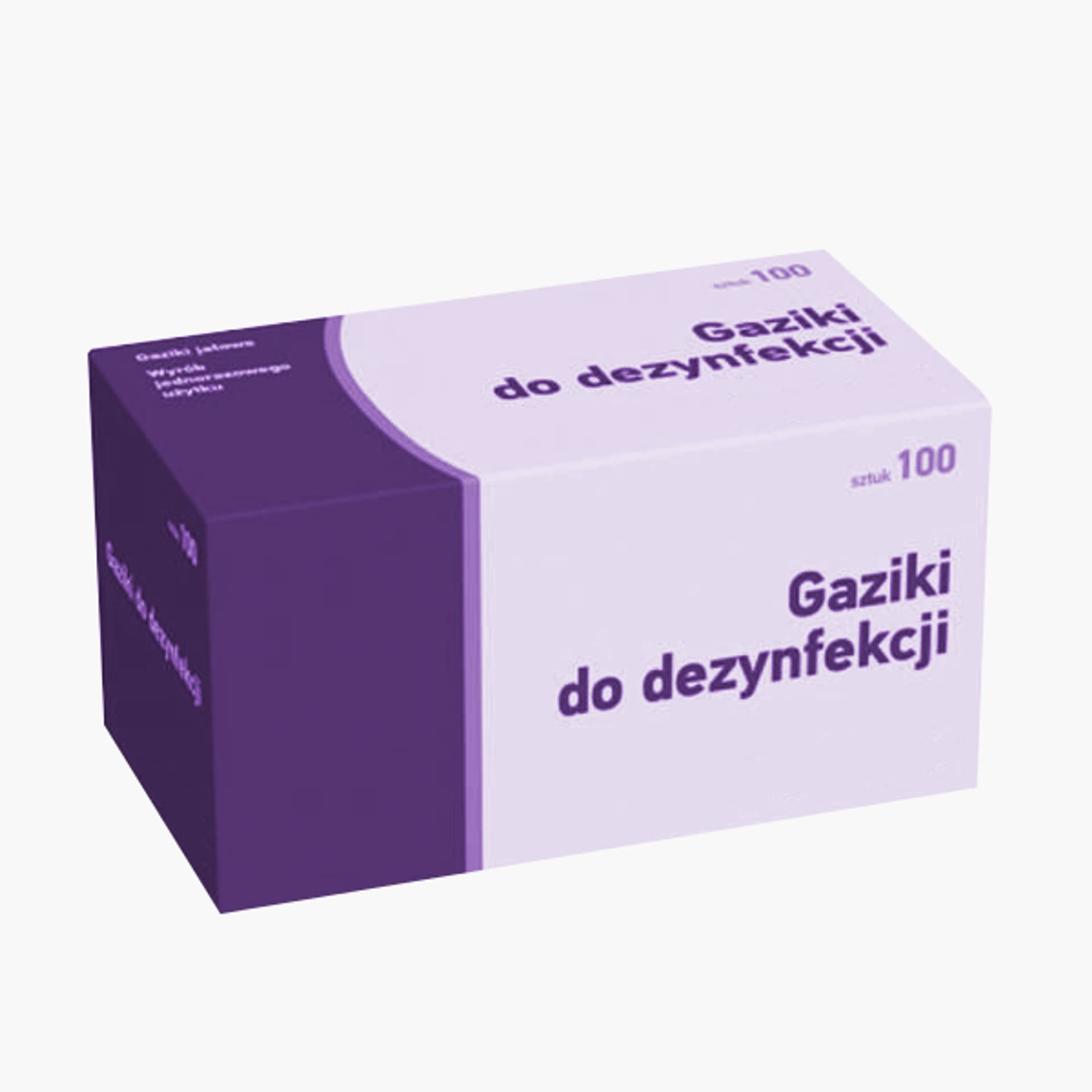 

Gaziki włókninowe do dezynfekcji skóry nasączone 70 % alkoholem izopropylowym Gazik do dezynfekcji z alkoholem