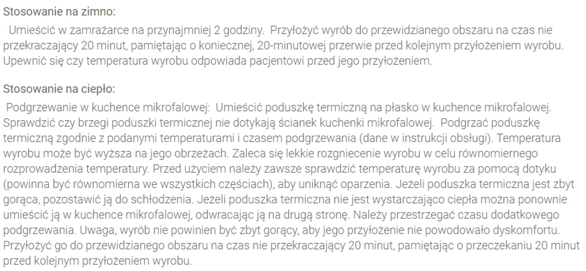 

Visiomed KINECARE VM-GB6 32x45cm Kompres na szyję kark bark, okład ciepło-zimno