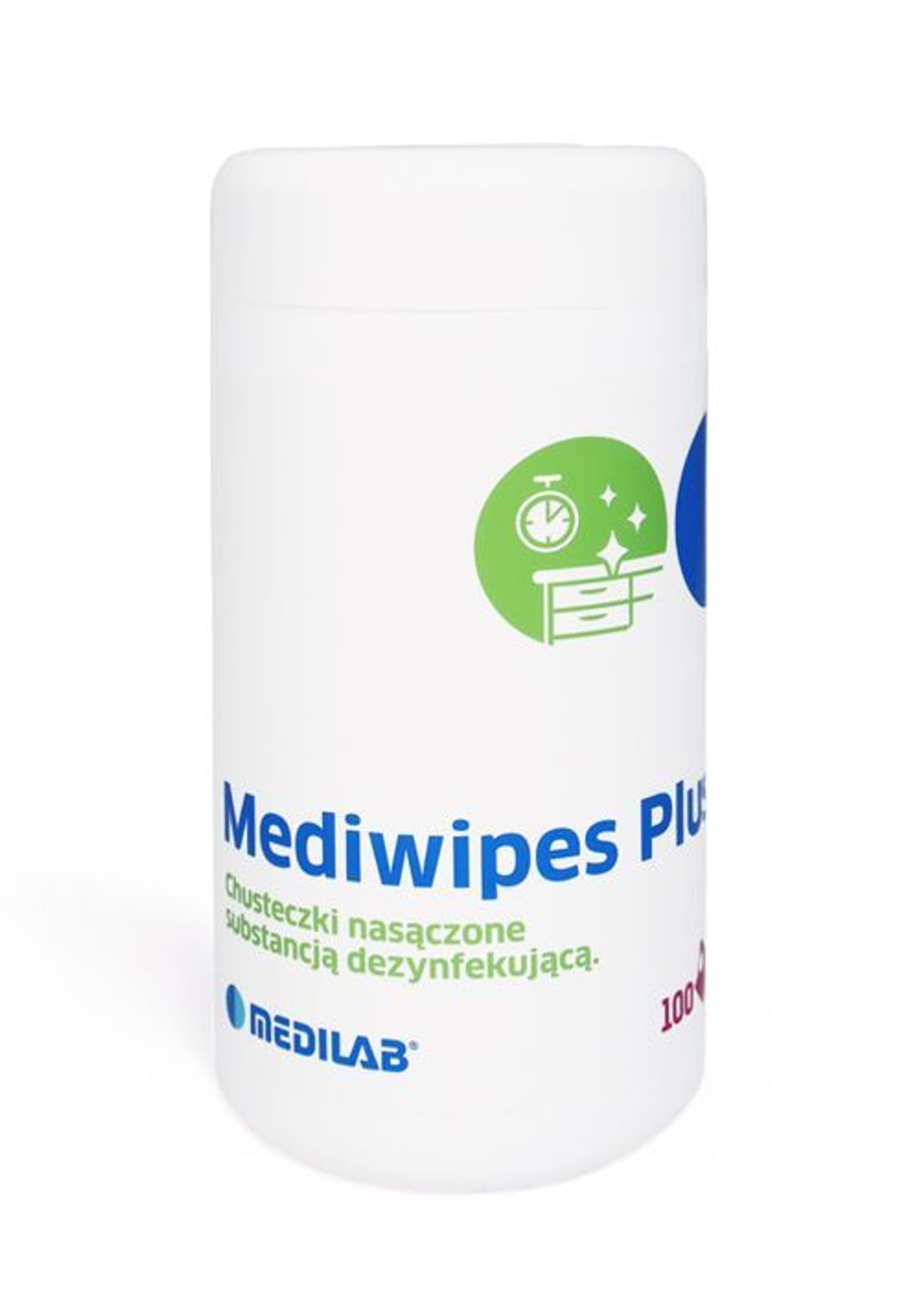 

Chusteczki alkoholowe Mediwipes plus do dezynfekcji powierzchni