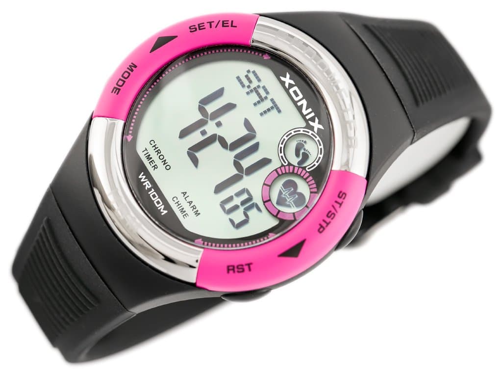 

ZEGAREK MĘSKI XONIX HRM3-005 - PULSOMETR I KROKOMIERZ (zk044f)