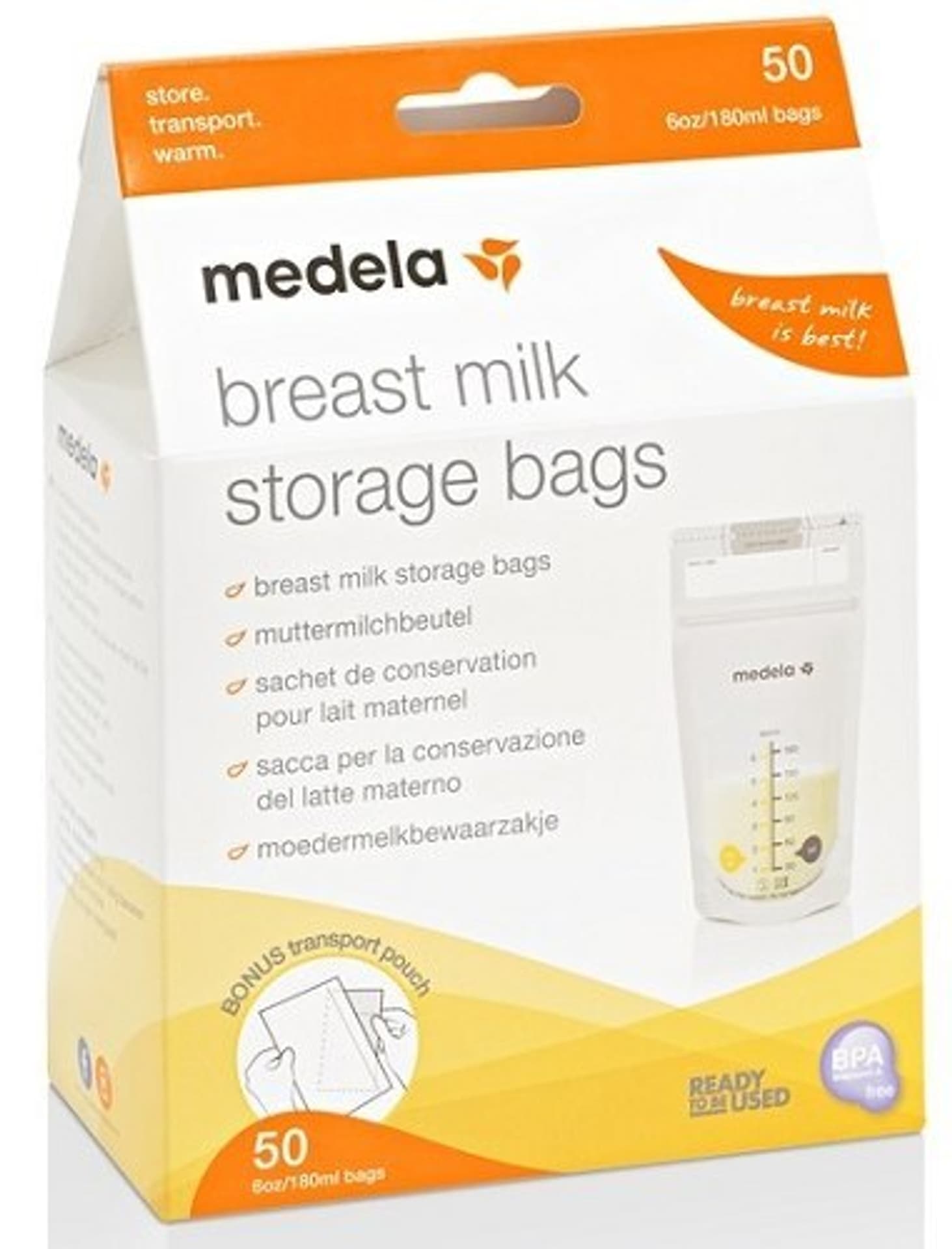 

Medela Torebki Jednorazowe 50 szt Do przechowywania pokarmu