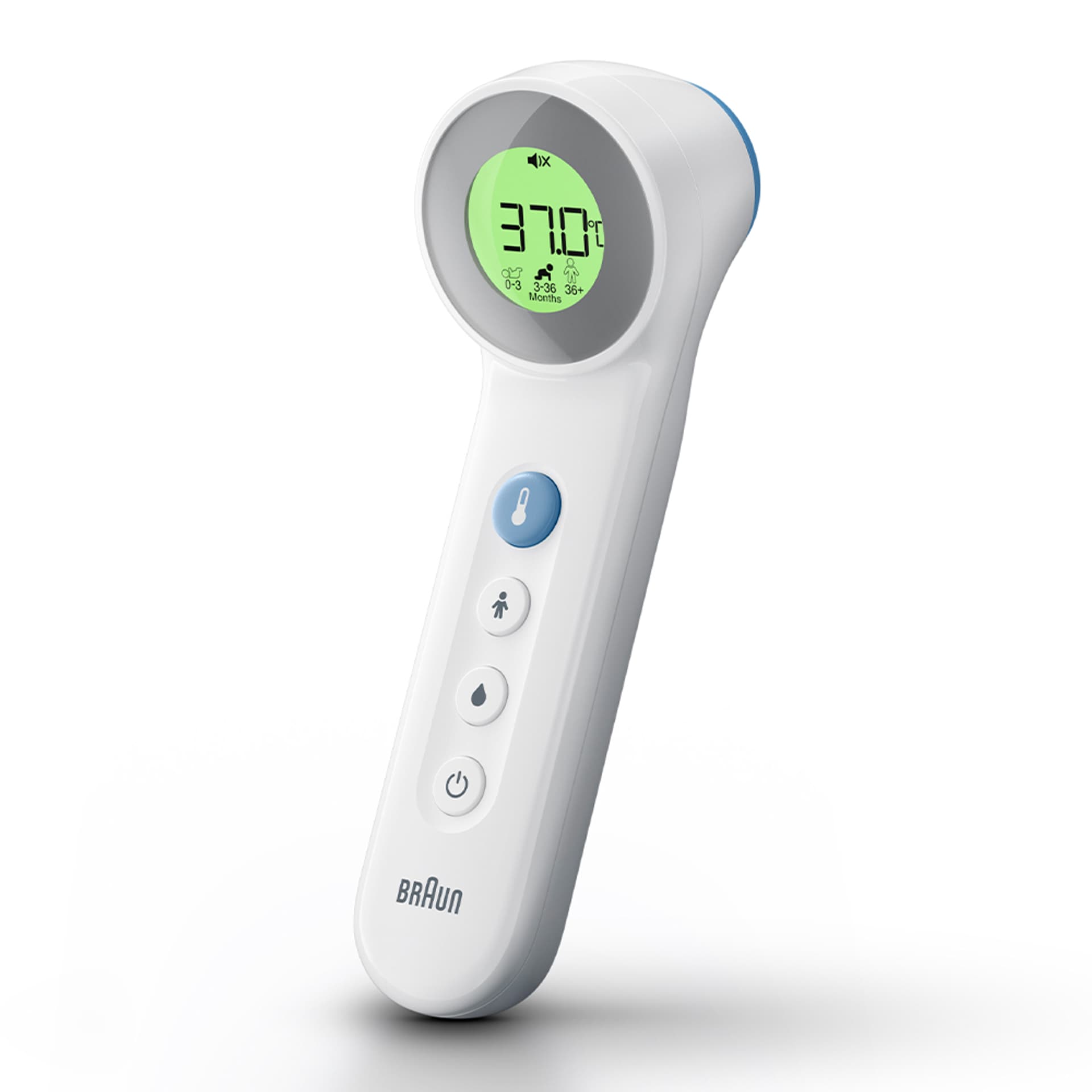 

Braun No Touch + touch BNT400 Termometr bezdotykowy do czoła 5w1 z Age Precision