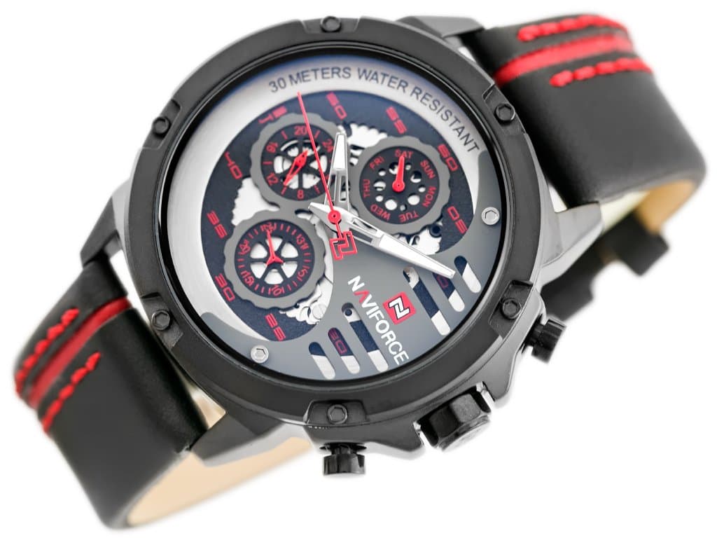 

ZEGAREK MĘSKI NAVIFORCE - NF9110 (zn047b) + BOX, Zn047b) + bo