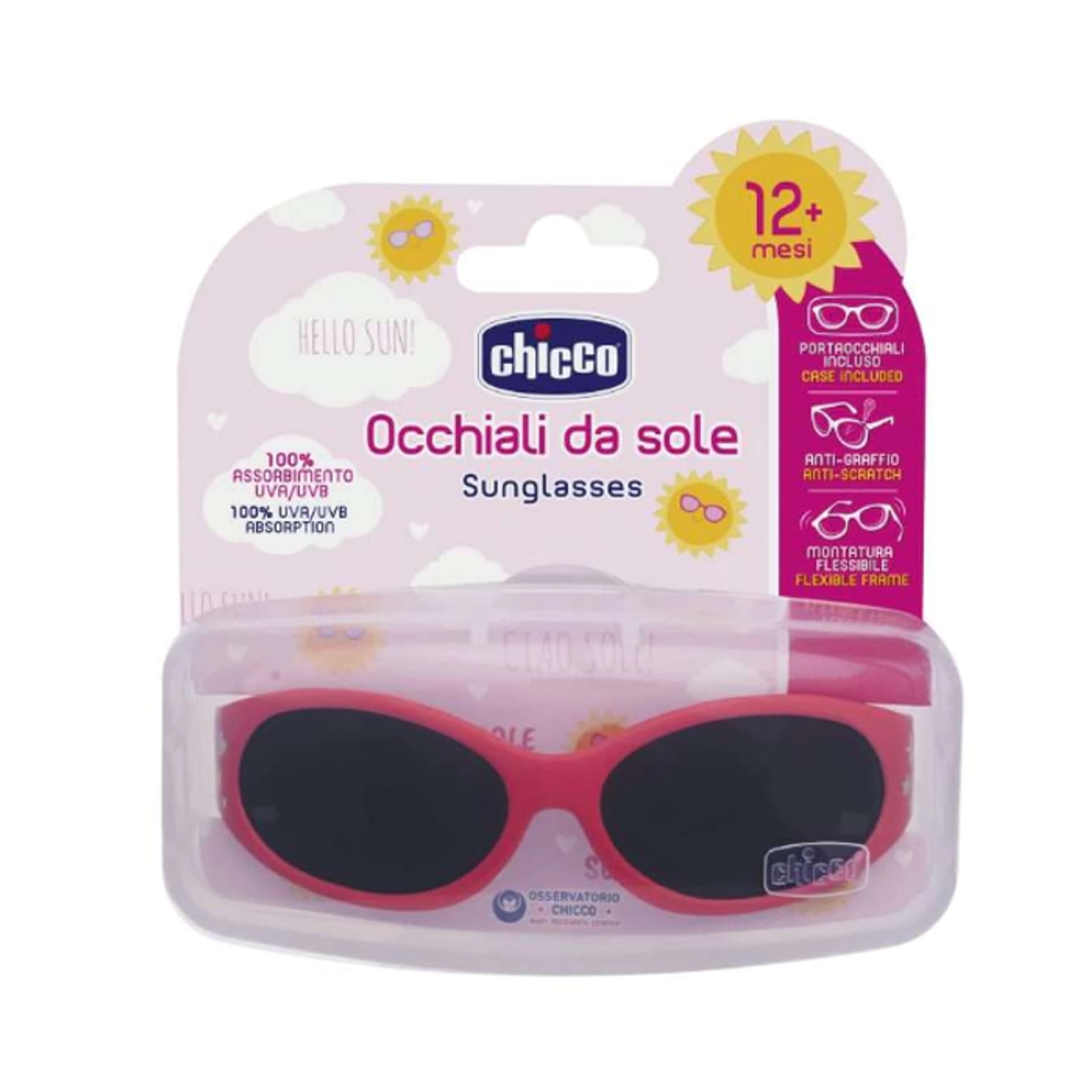 

Chicco Baby Colection Girl Okulary przeciwsłoneczne dla dzieci 12m+