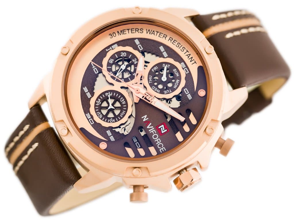 

ZEGAREK MĘSKI NAVIFORCE - NF9110 (zn047d) + BOX, Zn047d) + bo