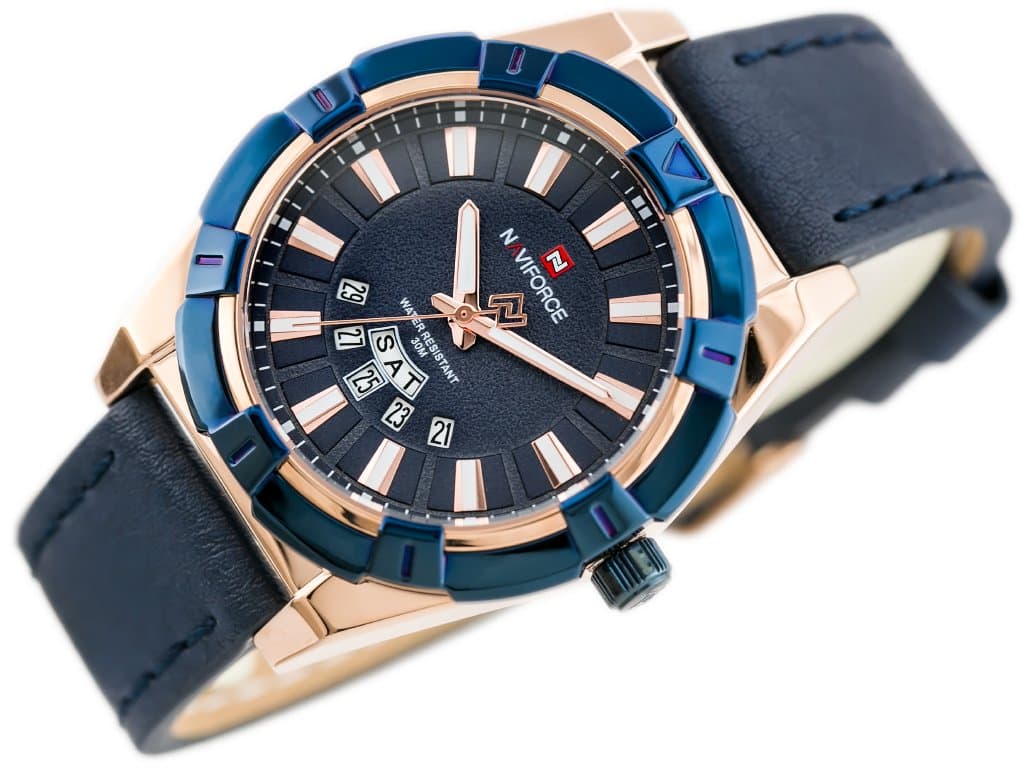 

ZEGAREK MĘSKI NAVIFORCE - NF9118 (zn054f) - blue, Zn054f) - blu