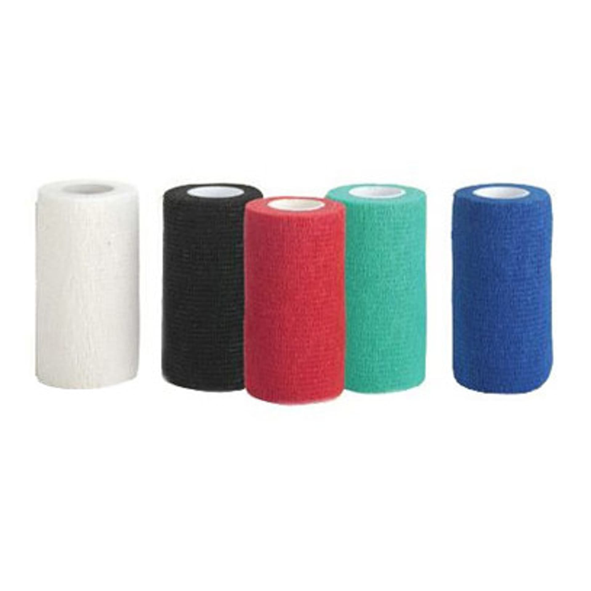 

StokBan 10 x 450cm-łapki na białym Bandaż elastyczny samoprzylepny