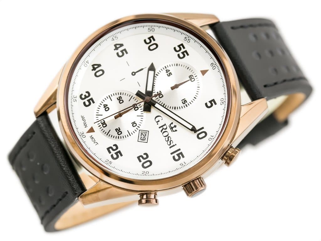 

ZEGAREK G. ROSSI - 7116A (zg215a) + BOX, Zg215a) + bo