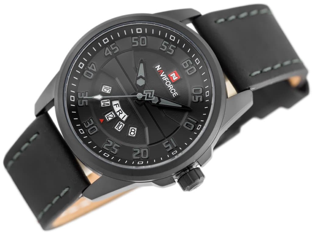 

ZEGAREK MĘSKI NAVIFORCE - NF9124 (zn055d) + BOX - black/gray, Zn055d) + box - black/gra