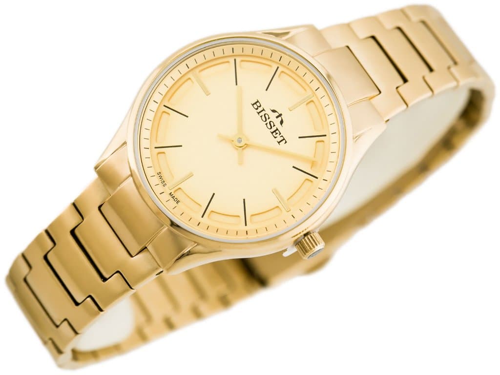 

ZEGAREK DAMSKI BISSET BSBE67 - gold (zb557e)