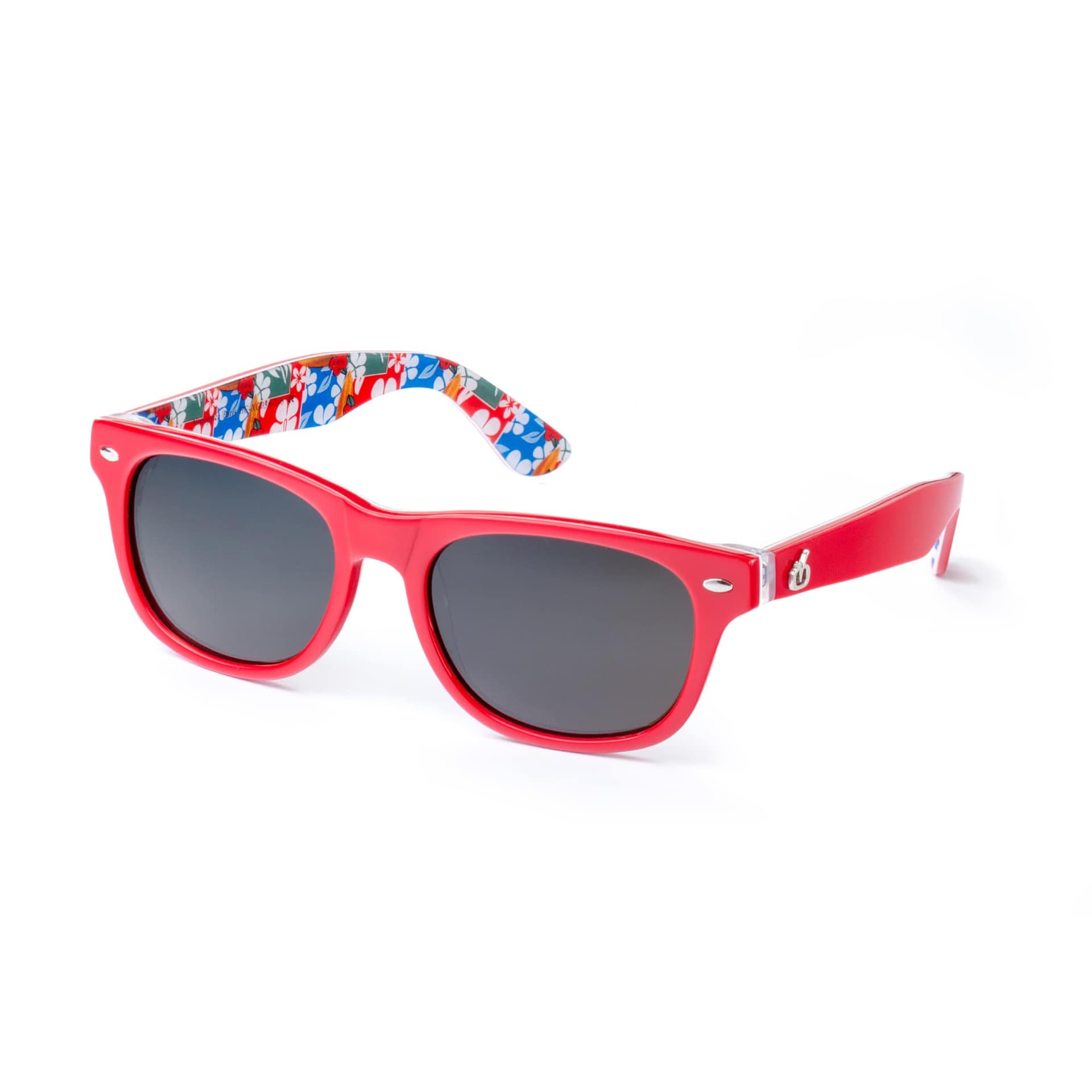 

Visioptica by Visiomed France Miami Beach-czerwone Okulary przeciwsłoneczne z polaryzacją