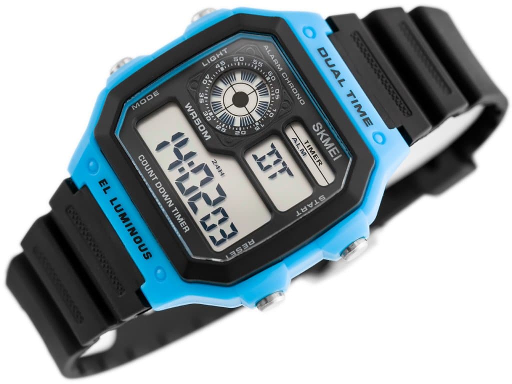

ZEGAREK MĘSKI SKMEI 1299 Dual Time - (zx126b)