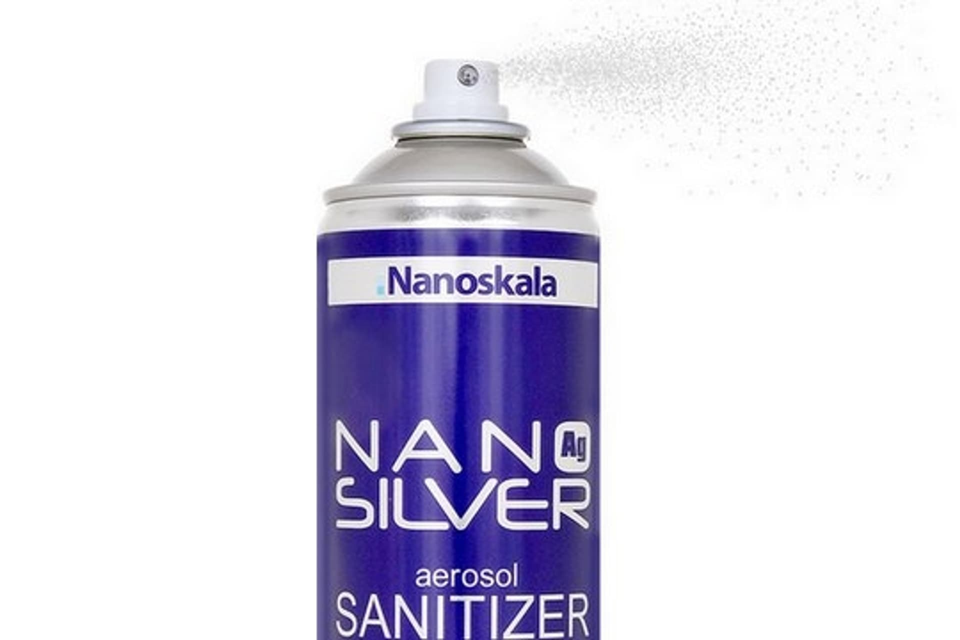 

NANO SILVER aerosol SANITIZER 125 ml spray do dezynfekcji powierzchni, materiałów oraz mebli