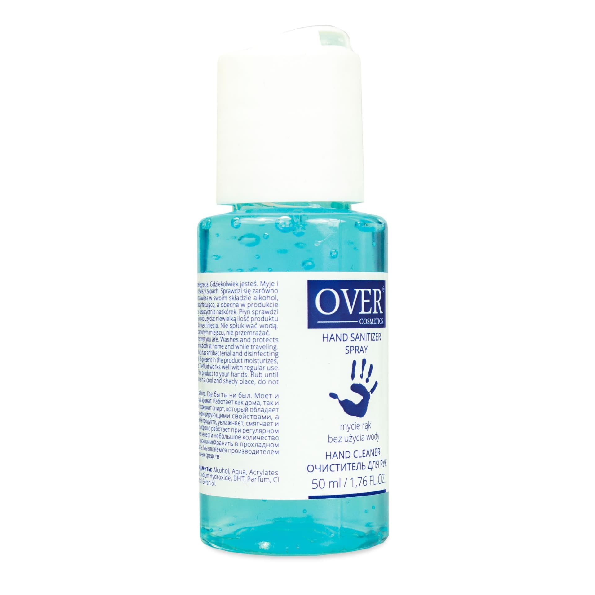 

Over Zoo Hand Sanitizer - preparat do dezynfekcji dłoni 50ml