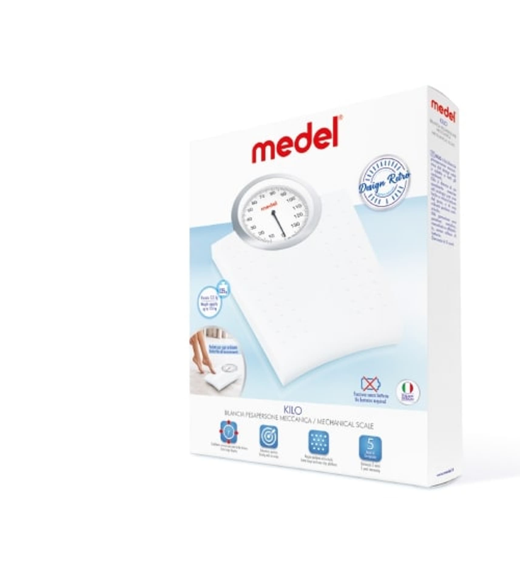 

Medel KILO Waga mechaniczna w stylu retro