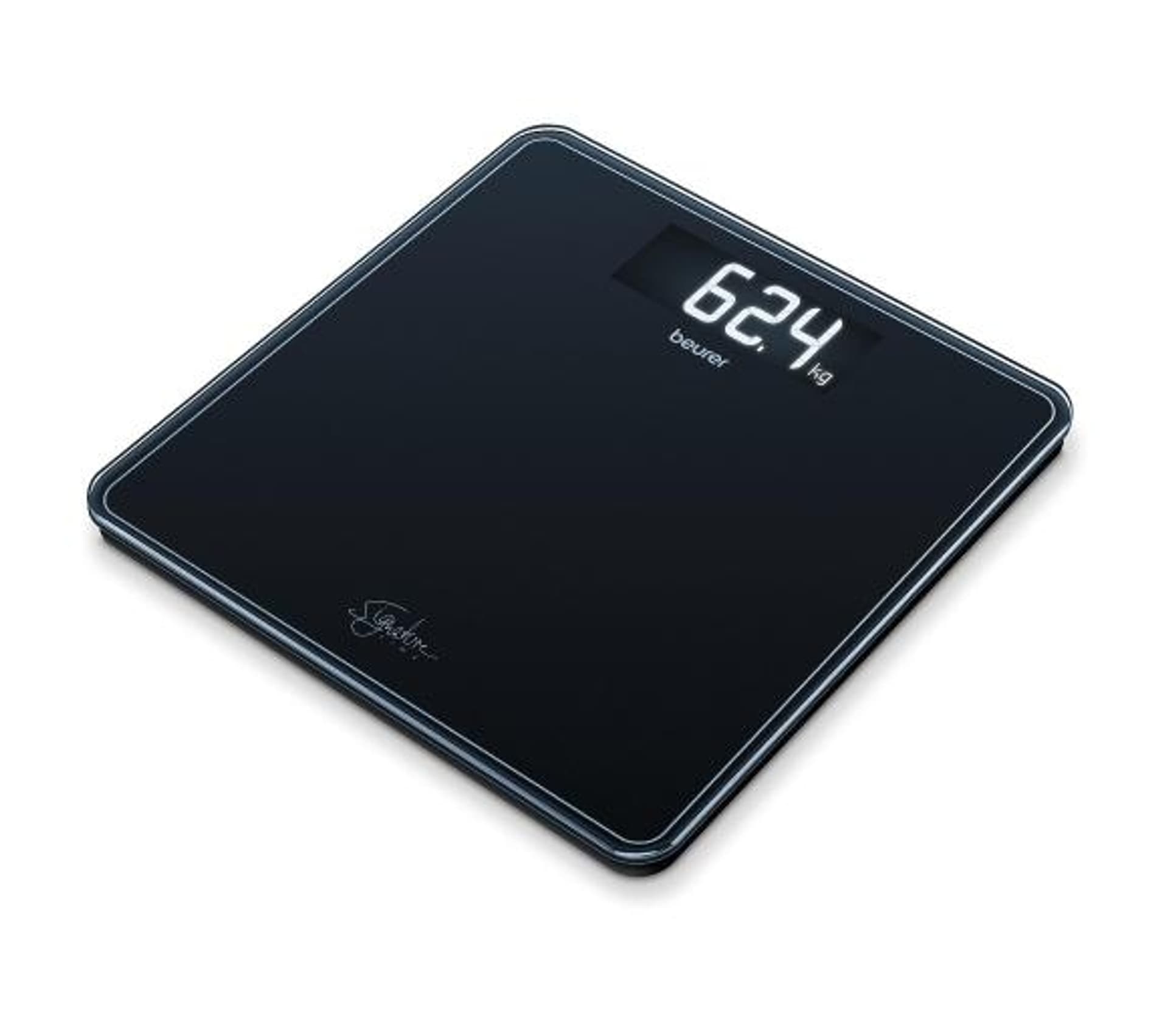 

BEURER GS 400 black Waga szklana czarna z wyświetlaczem XL