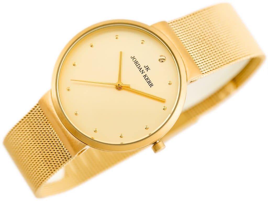 

ZEGAREK DAMSKI JORDAN KERR - SS306 (zj923b) gold, Zj923b) gol