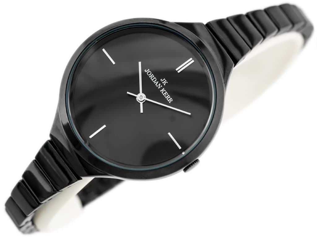 

ZEGAREK DAMSKI JORDAN KERR - SS371 (zj927d) black, Zj927d) blac