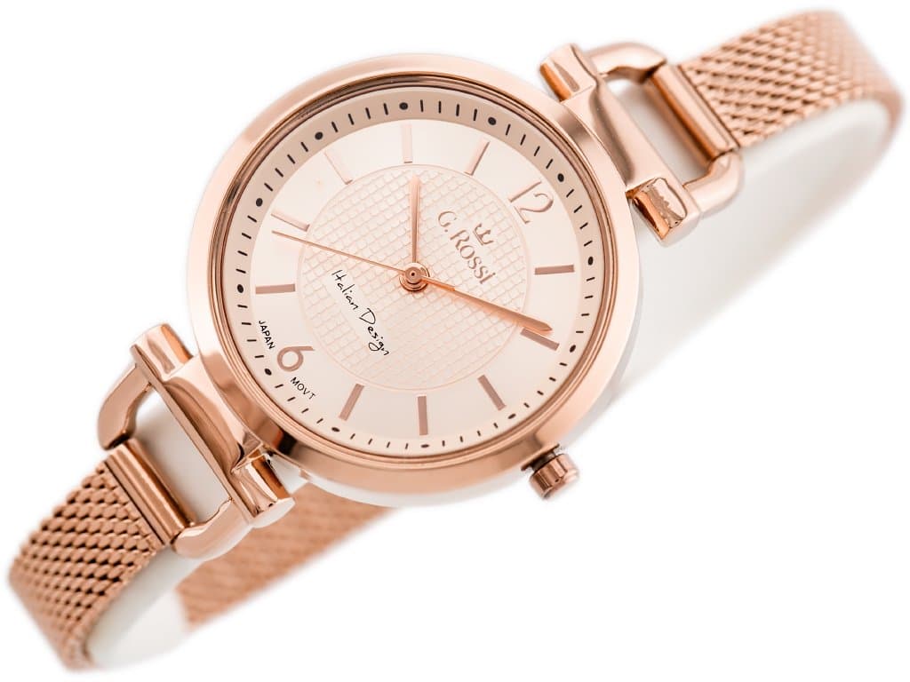 

ZEGAREK G. ROSSI - LESTI - 3652B (zg772f) - rose gold + BOX, Zg772f) - rose gold + bo