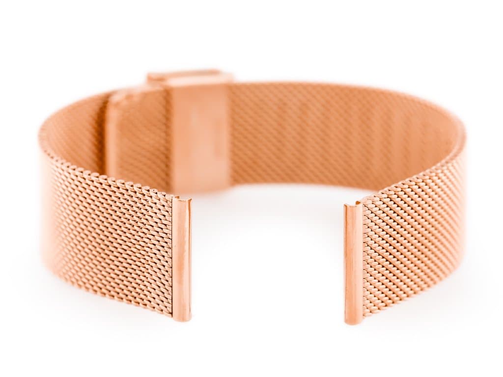

Bransoleta Pacific M6 - siatka HQ - rosegold 18mm