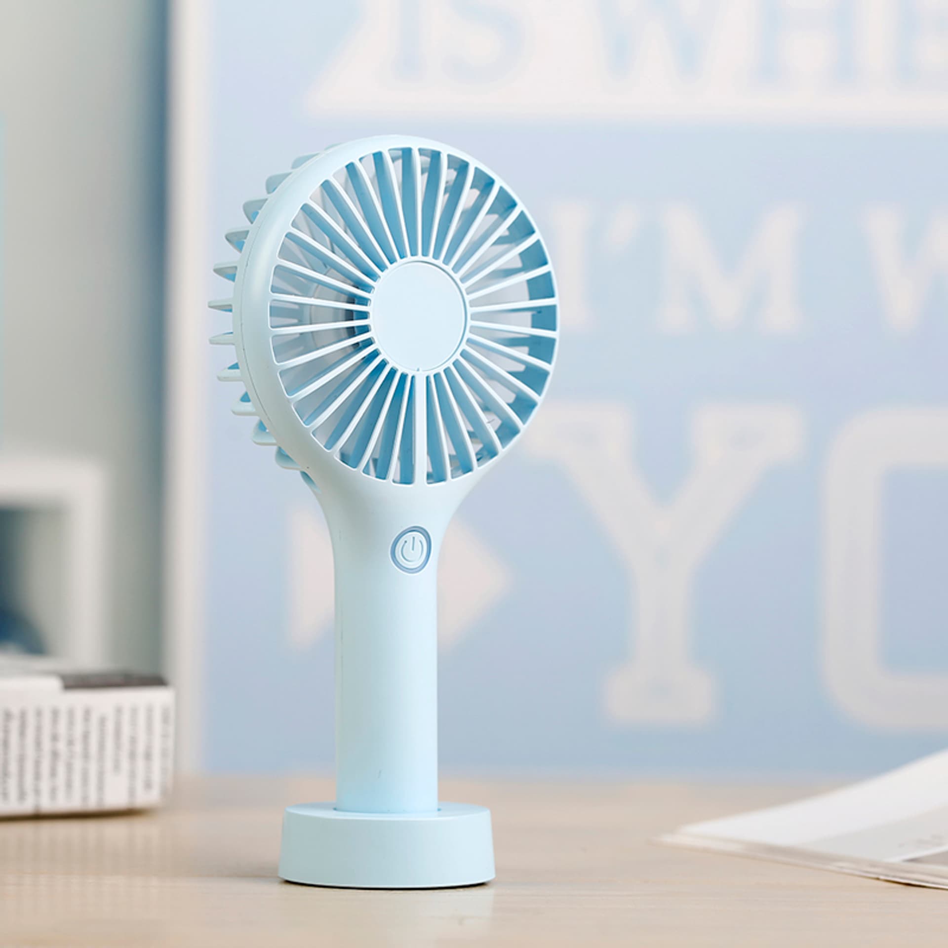 

VITAMMY dream fan niebieski Wentylator mini z podstawką