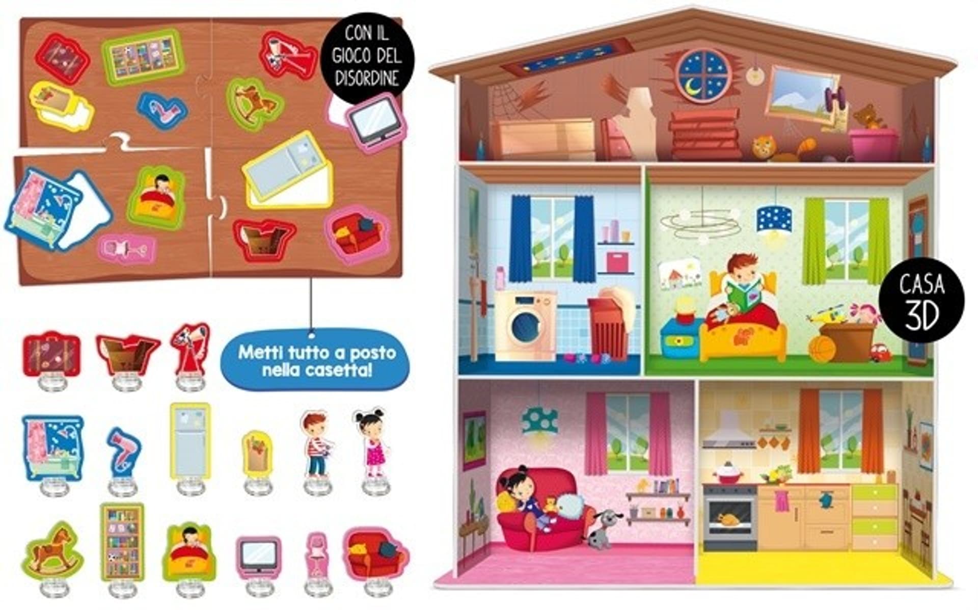 

Gra edukacyjna Montessori Maxi mój dom
