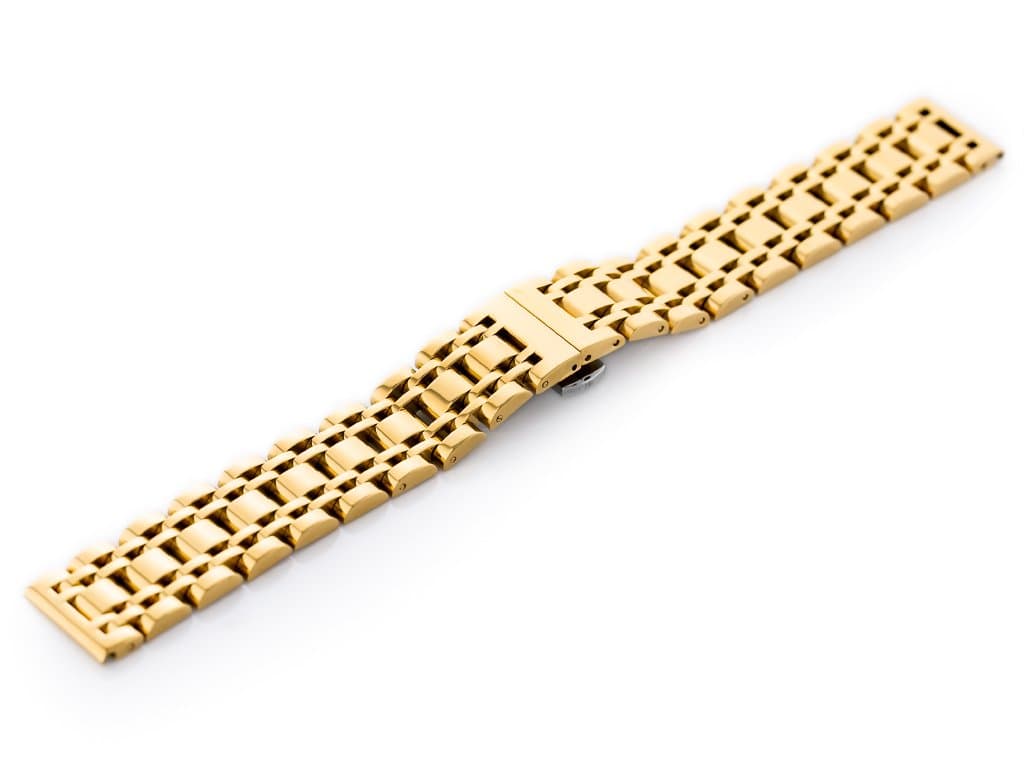 

Bransoleta Pacific Model 3 - złota 22mm