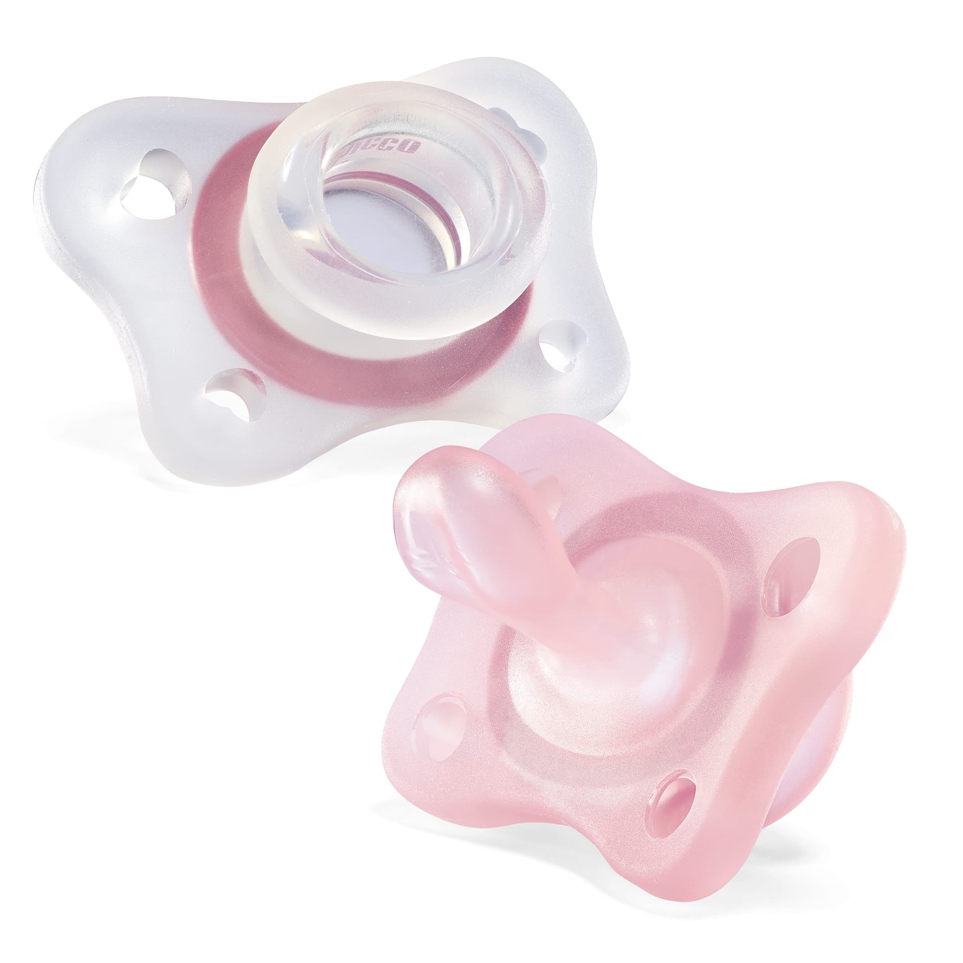 

CHICCO PHYSIOFORMA MINI SOFT 2-6M GIRL 2 SZT Smoczek uspokajający, silikonowy