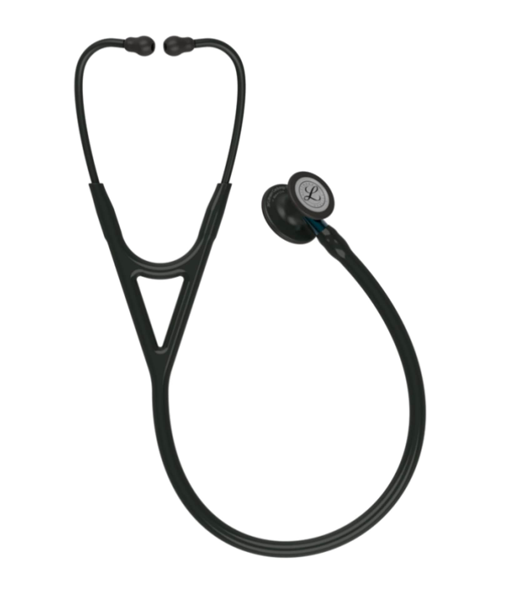 

Stetoskop Littmann Cardiology IV 6201 Stetoskop kardiologiczny Black-Finish, przewód - czarny, trzonek niebieski