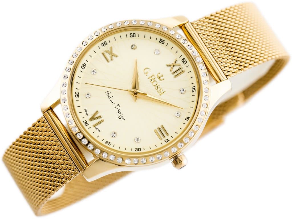 

ZEGAREK G. ROSSI - 6748B-4D1 (zg788c) gold + BOX, Zg788c) gold + bo