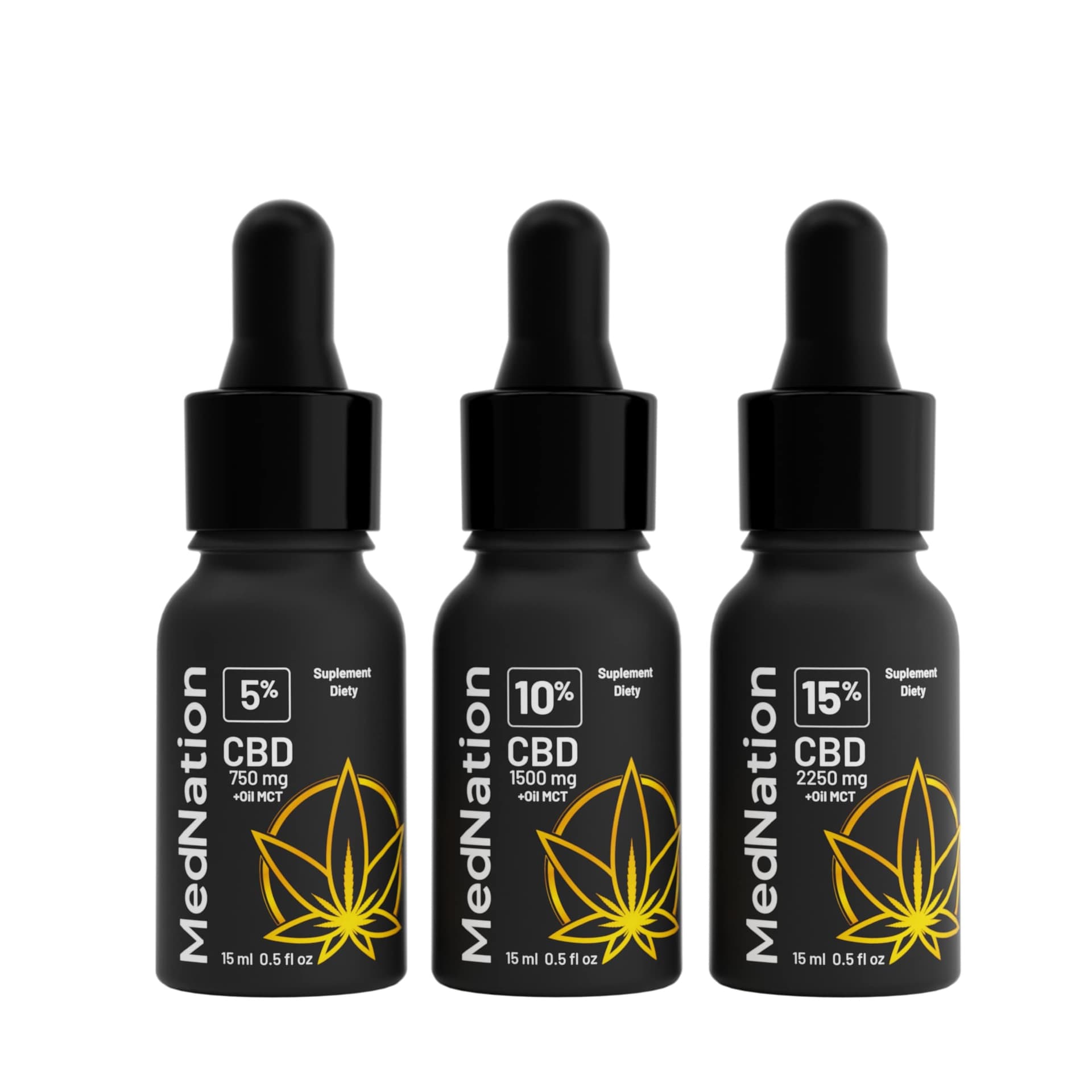 

Med Nation CBD RAW 15 ml, 2250 mg, 15% Olejek o pełnym spektrum kannabinoidów, flawonoidów oraz terpenów