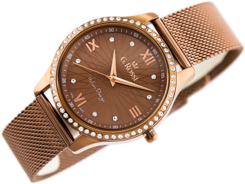 

ZEGAREK G. ROSSI - 6748B-2B3 (zg788e) brown + BOX, Zg788e) brown + bo