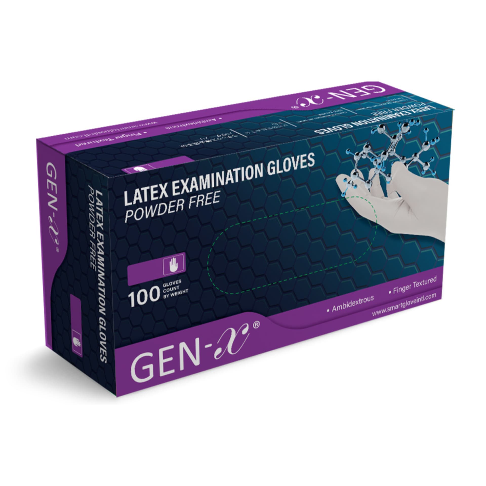 

SMARTGLOVE GEN-X / opk.100 szt / L REKAWICE ZABIEGOWE LATEKSOWE BEZPUDROWE