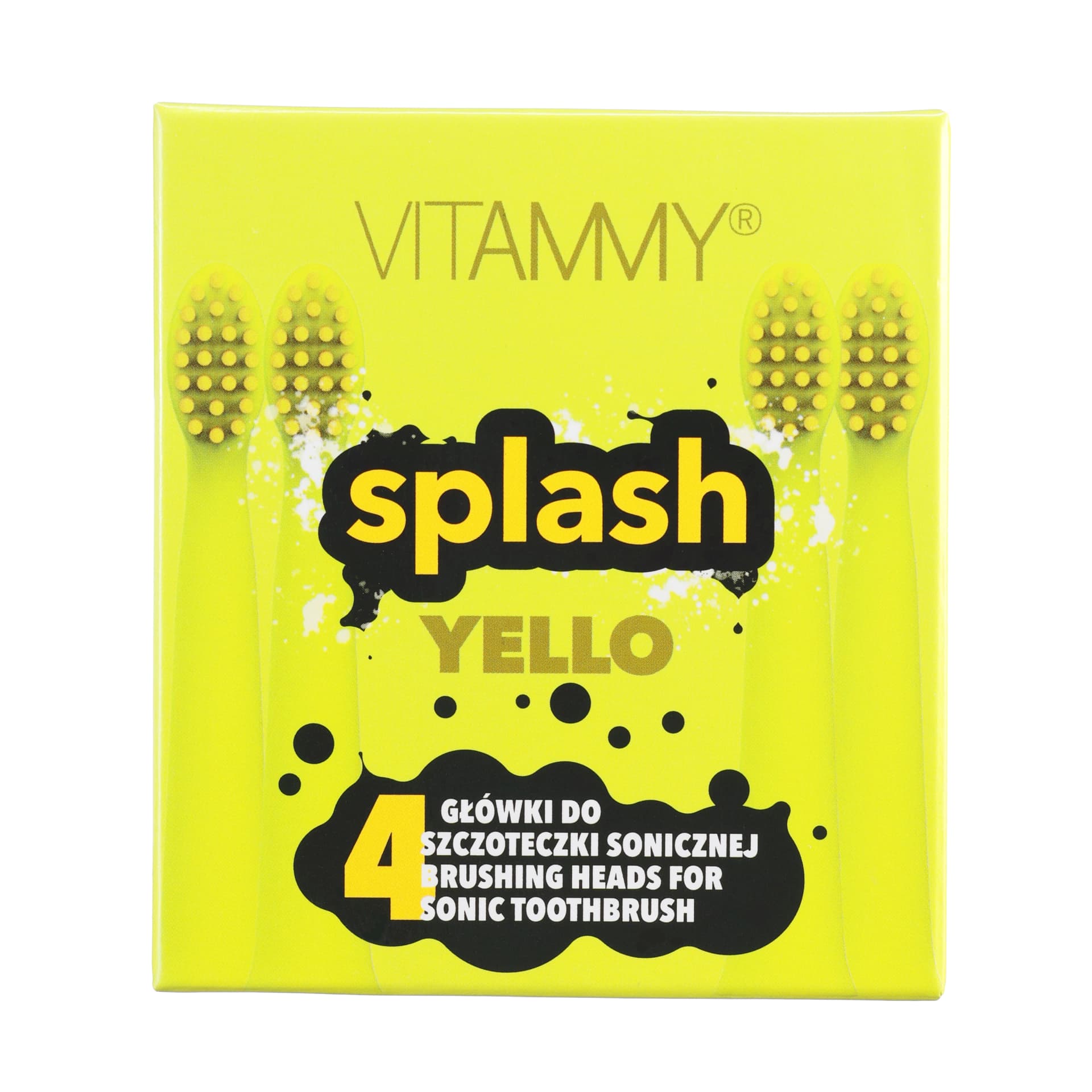 

VITAMMY splash yello Końcówki do szczoteczki sonicznej
