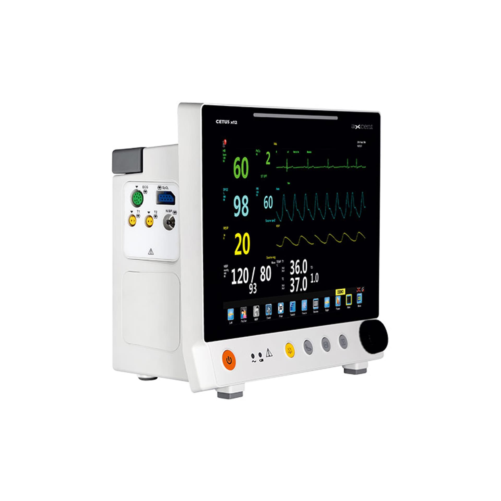 

Kardiomonitor CETUS X12 z EKG i ekranem dotykowym Kardiomonitor CETUS X12 z EKG i ekranem dotykowym